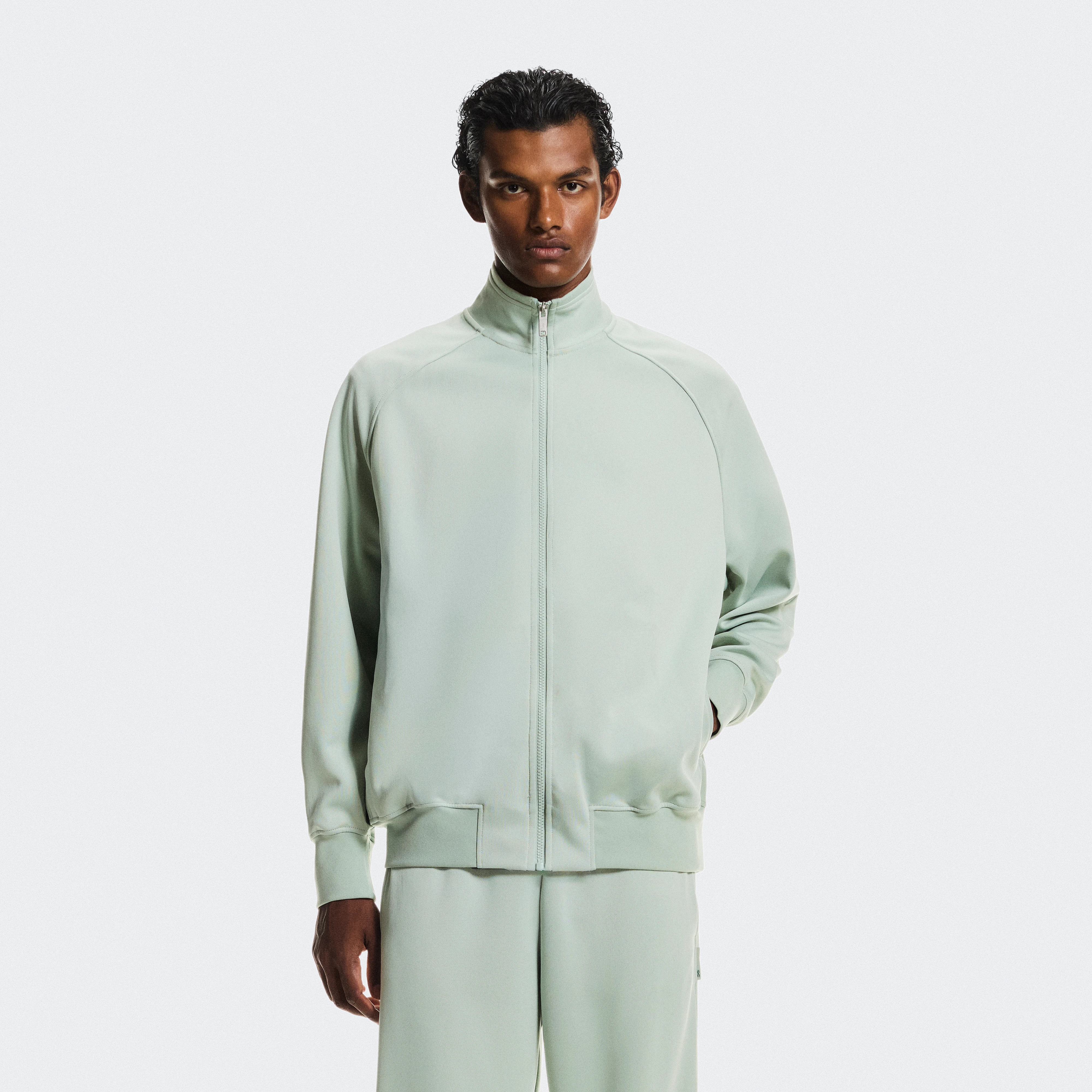 On Courtside Full-Zip Verde Uomo Uomo – Tennis lifestyle Giacche