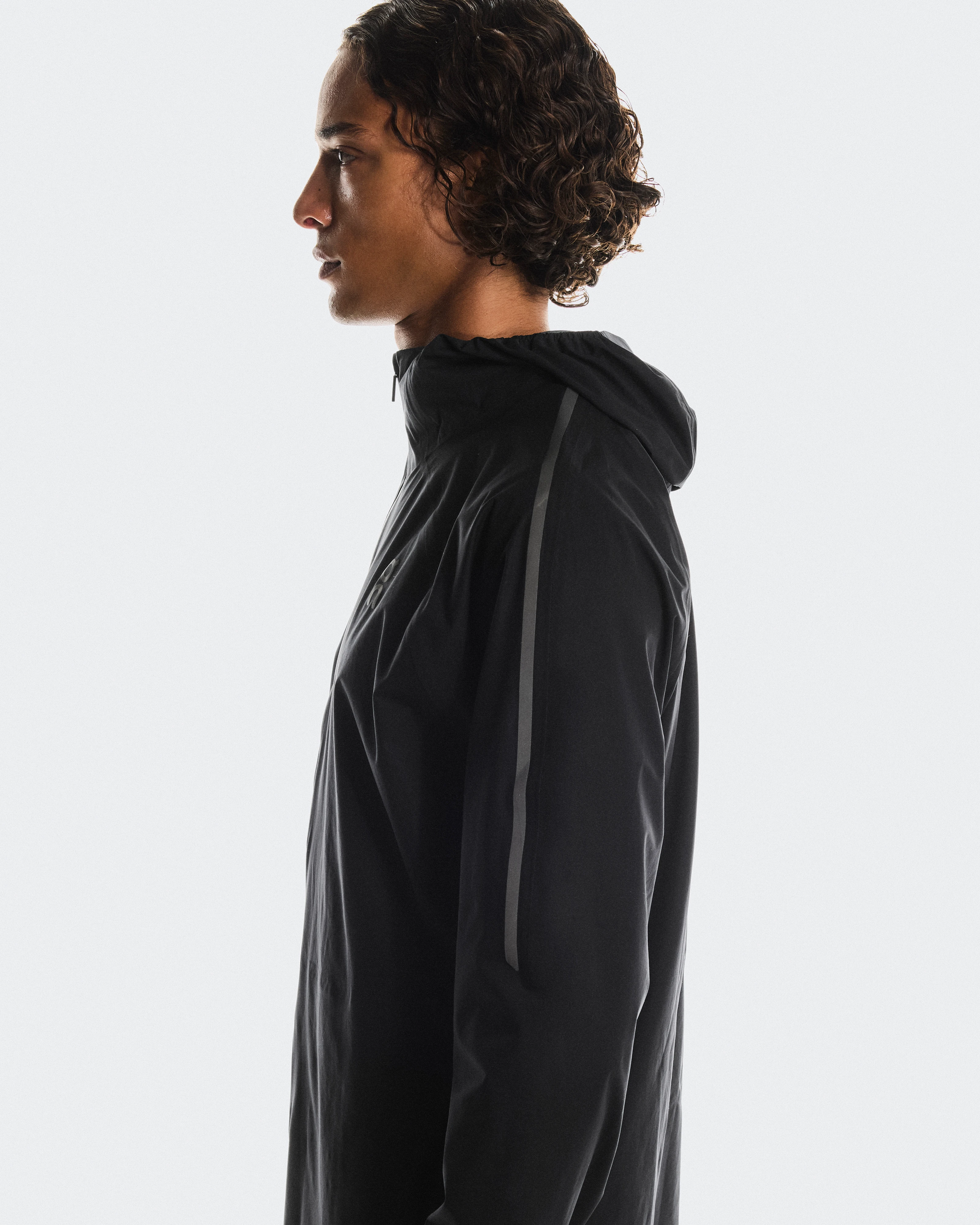 On Performance Jacket Waterproof Black Men Jackets