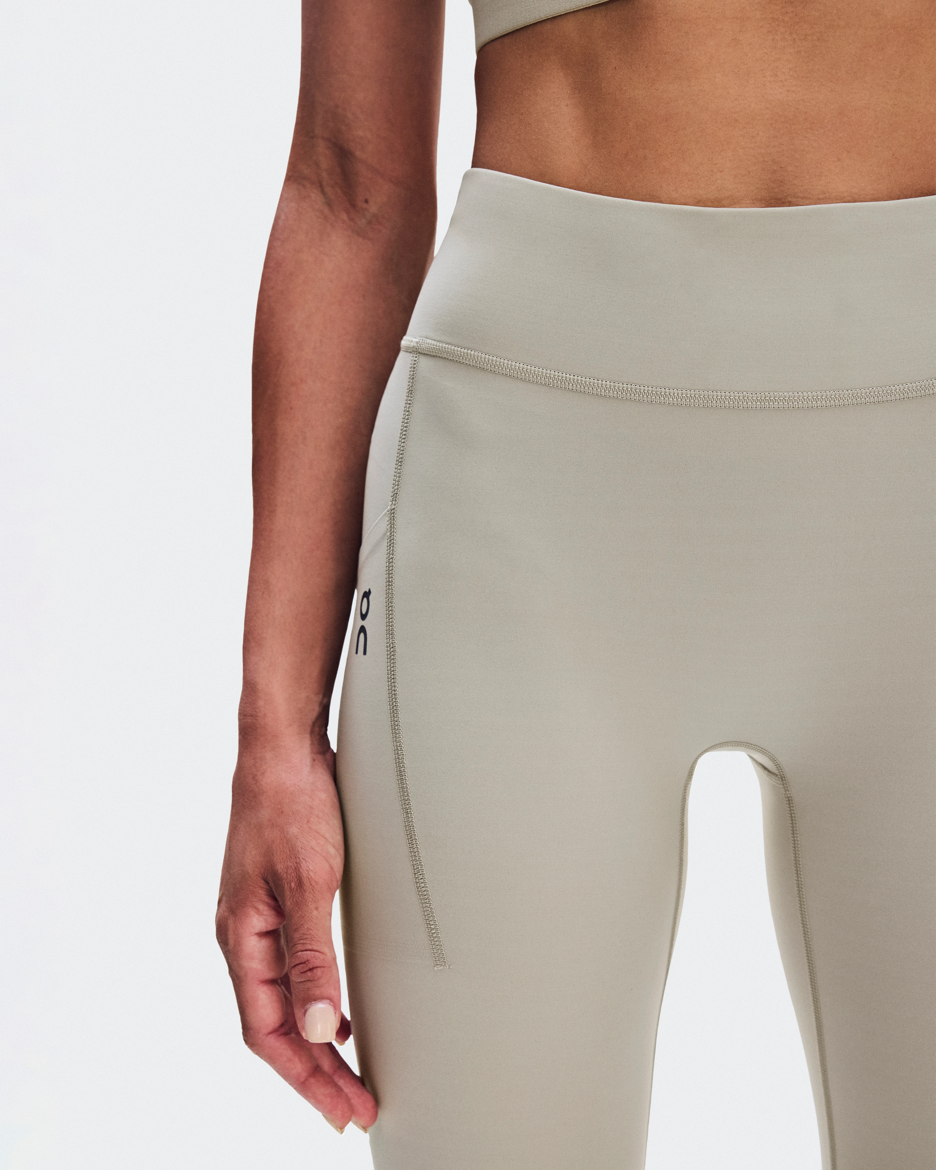 On Performance Tights Brume Feminino Calças leggings