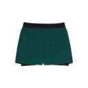3" Performance 2/1 Shorts in Spirulina Black