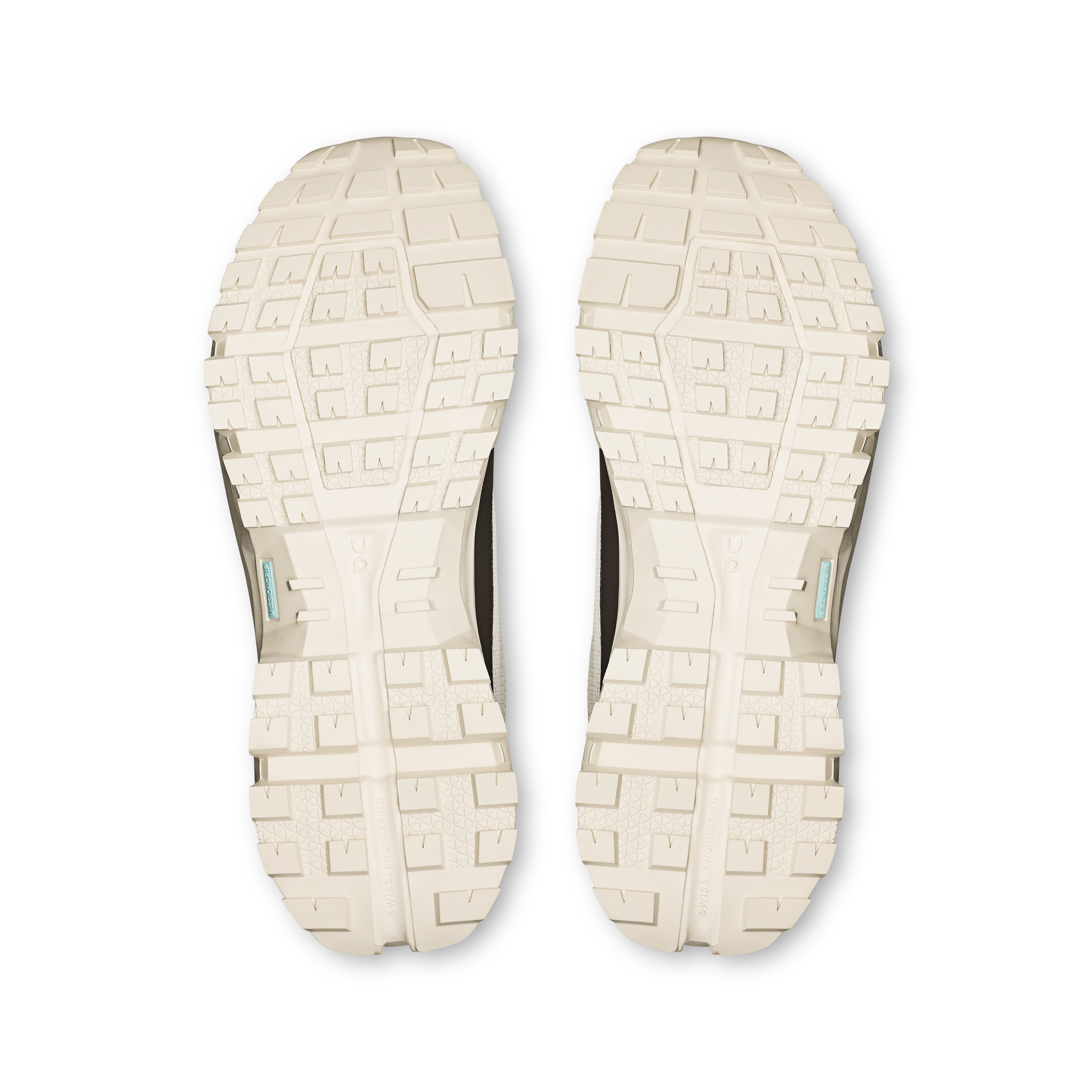 On Cloudrock Low Waterproof Ivory & Ivory Men Hiking Shoes