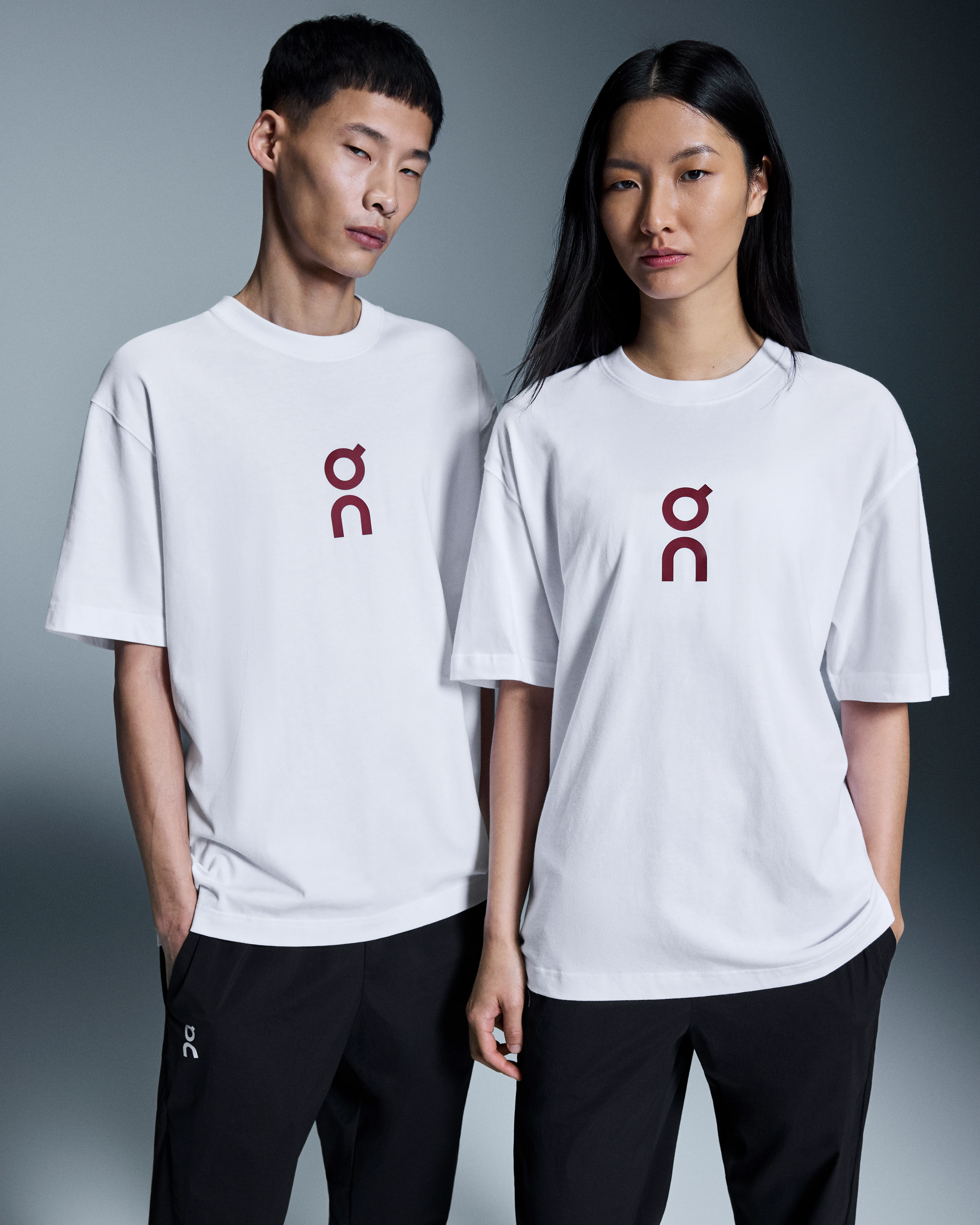 On Club-T White Unisex Tops and t-shirts