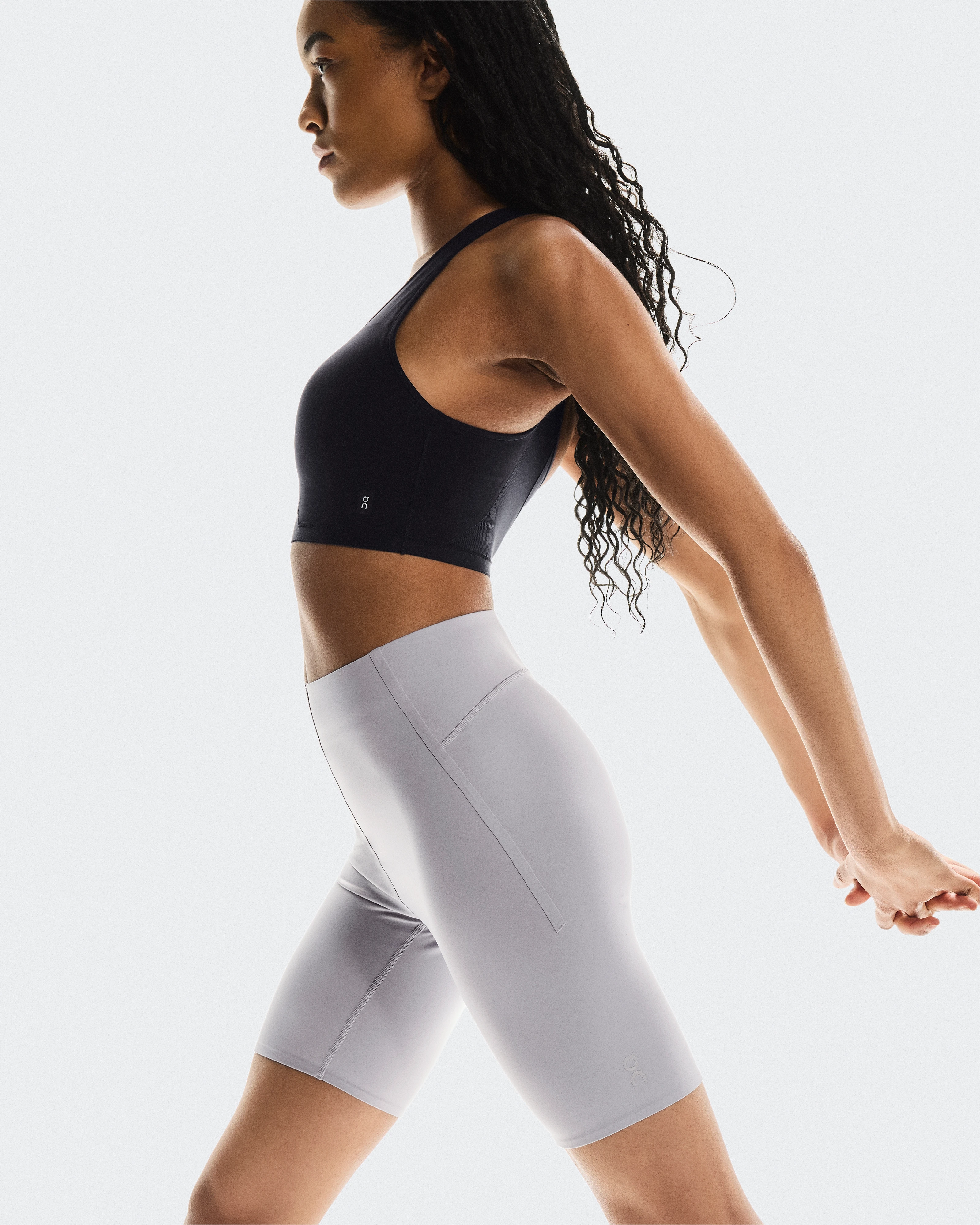 On Train Tights Short Lilac Women Tights