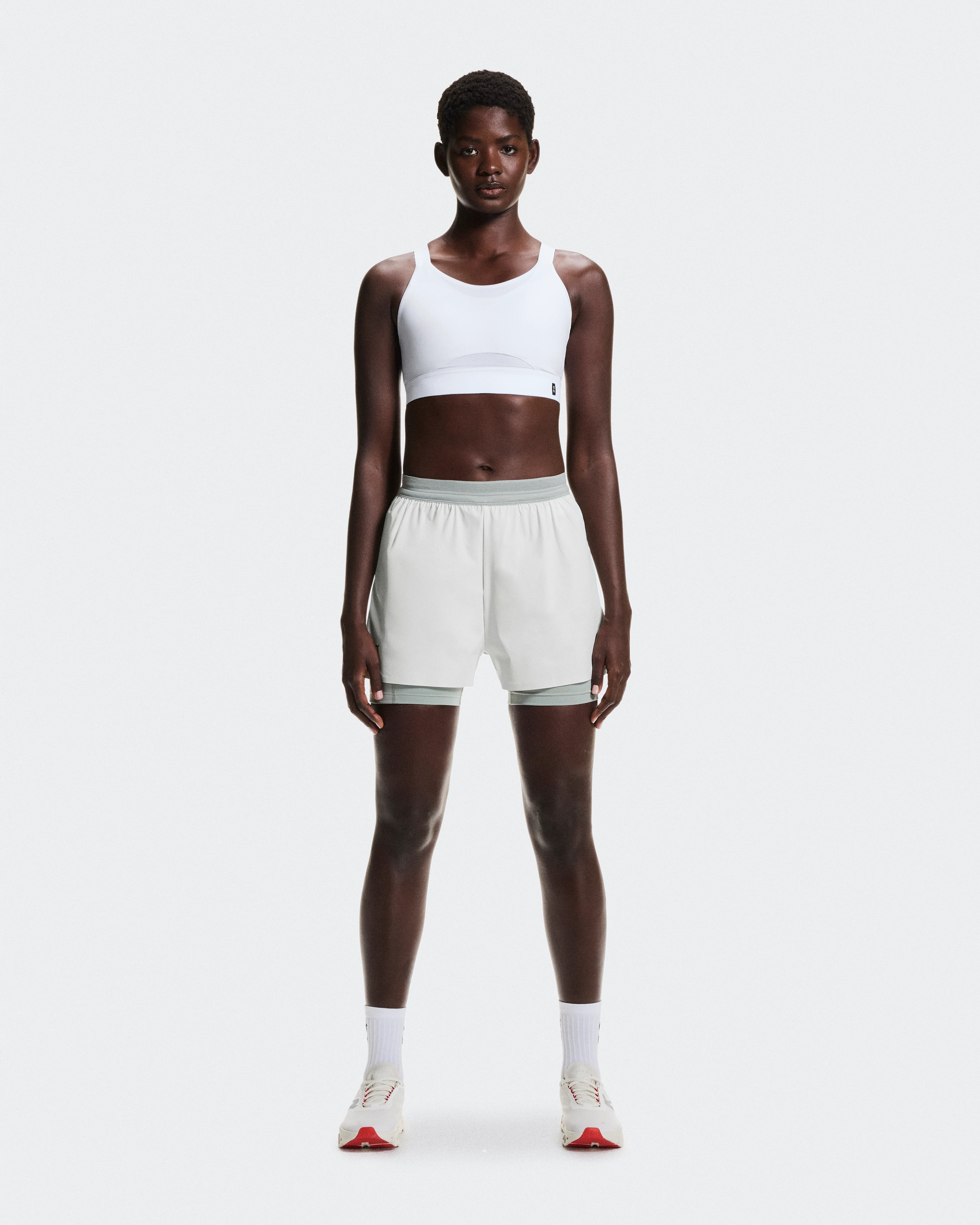 On Performance Bra White ウィメンズ スポーツブラ