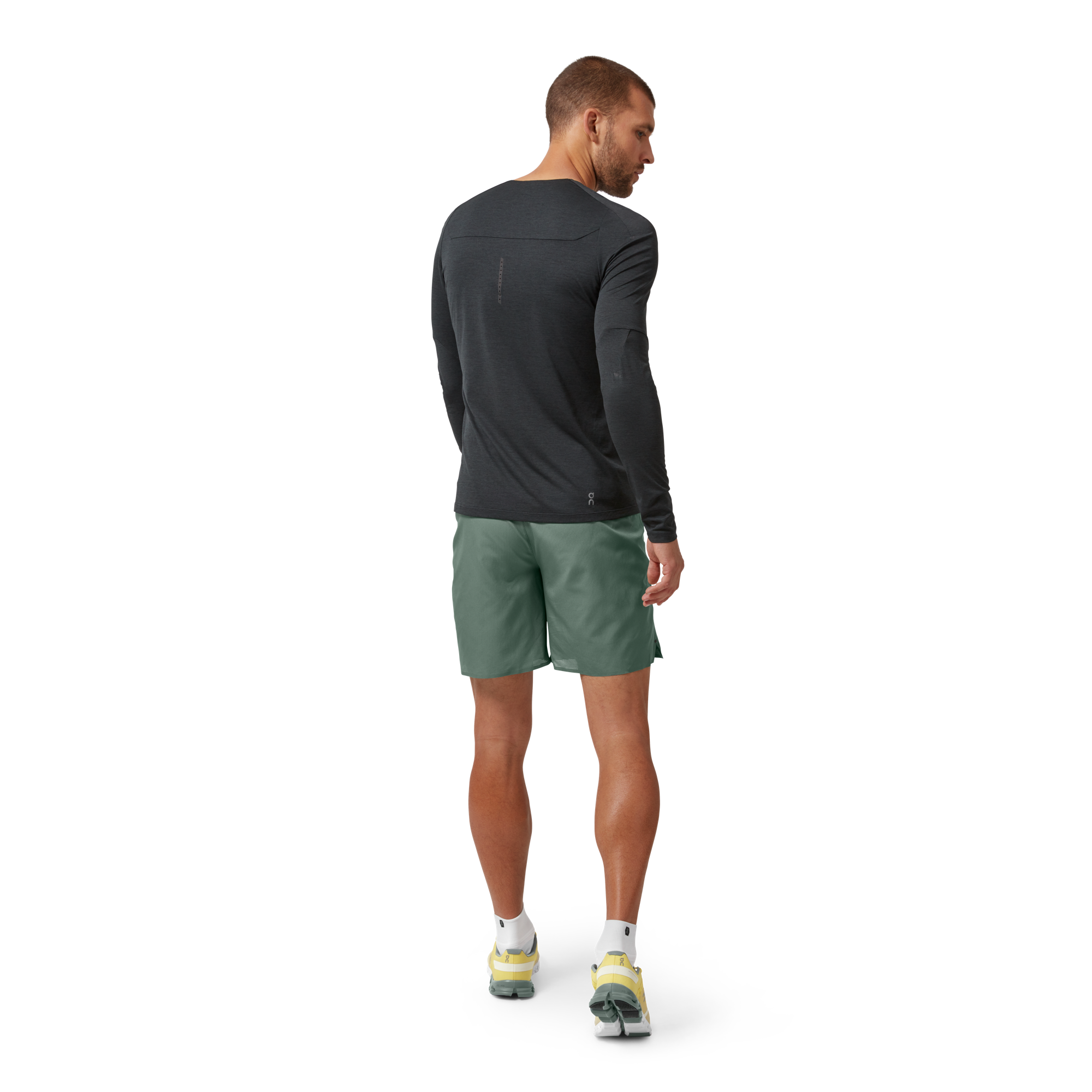 Vêtements de sport On Running Homme, Tee-shirt de course technique On  Running Performance-T Black/Dark pour homme