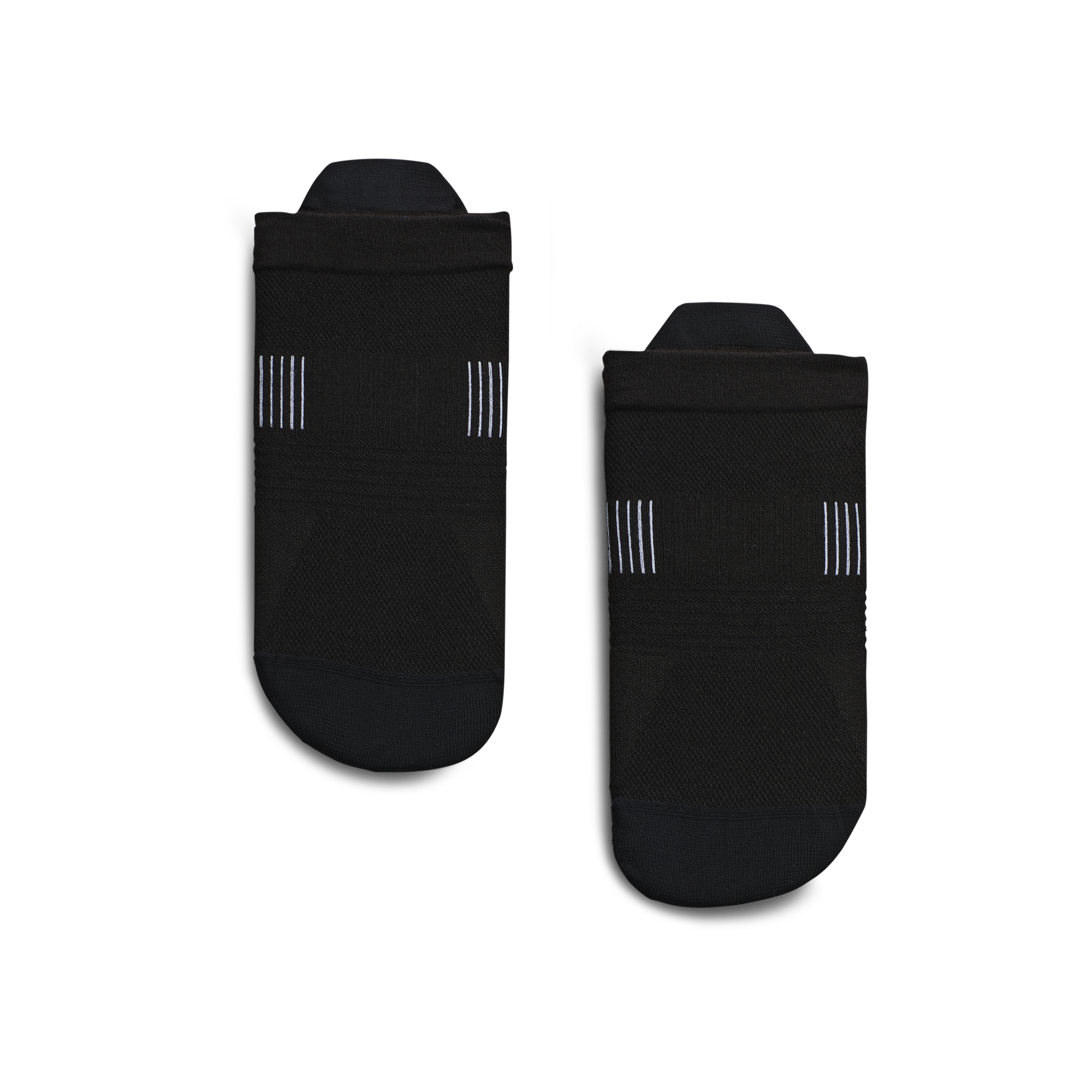 Ultralight Low Sock in Black/White