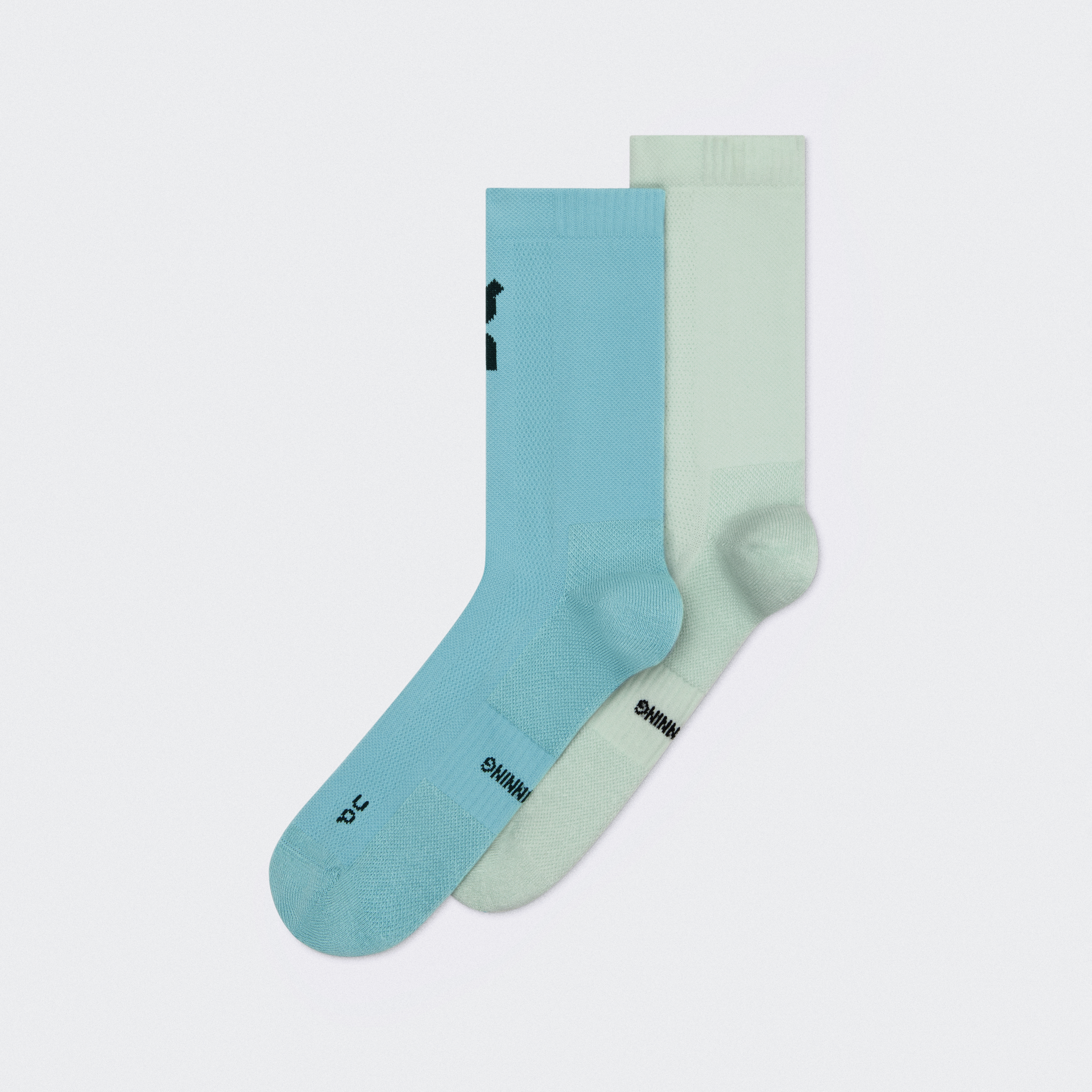 Core Run Sock High 2P in Flurry/Wash