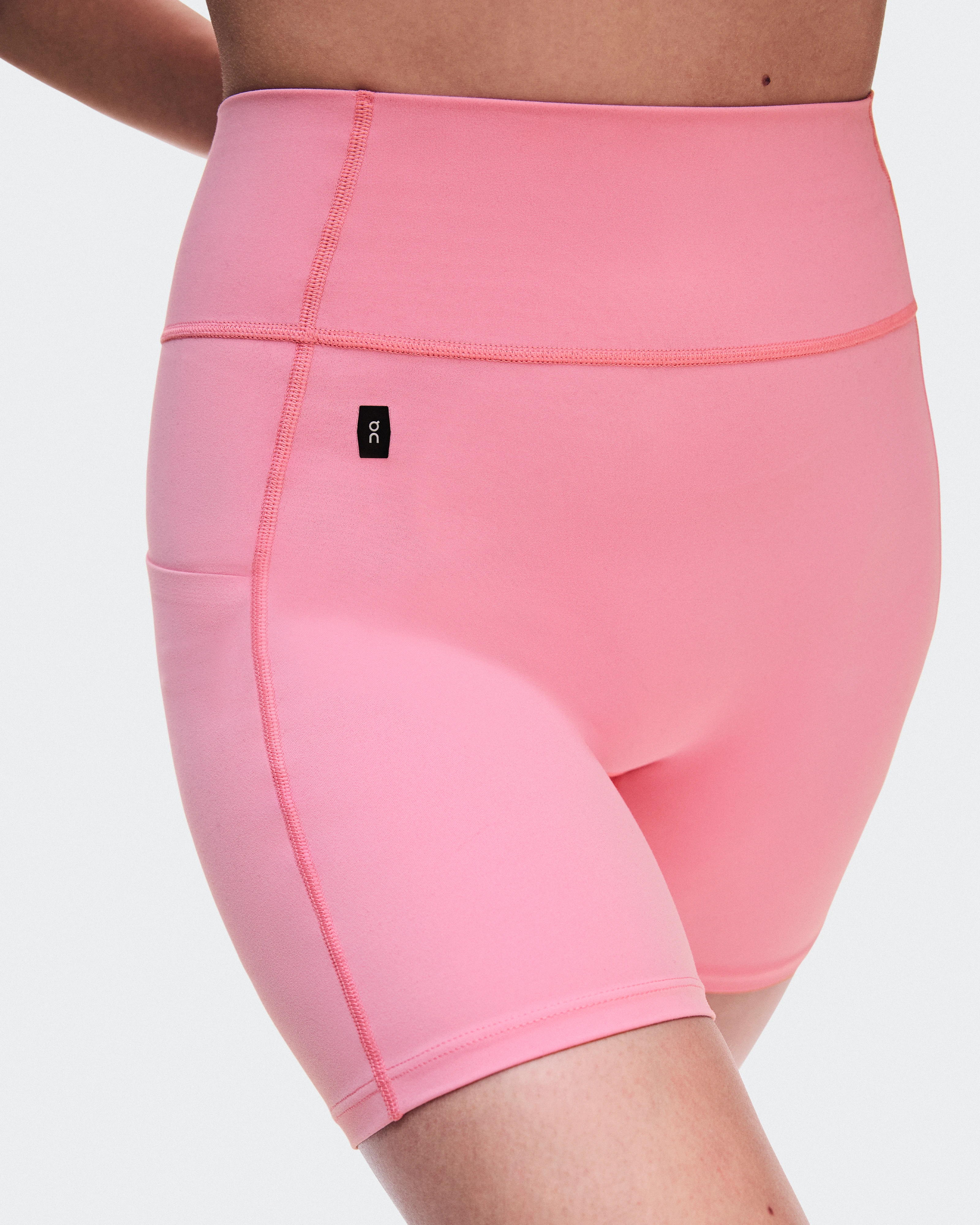 On Studio Leggings Short 6" Magnolia Damen Tights & Leggings