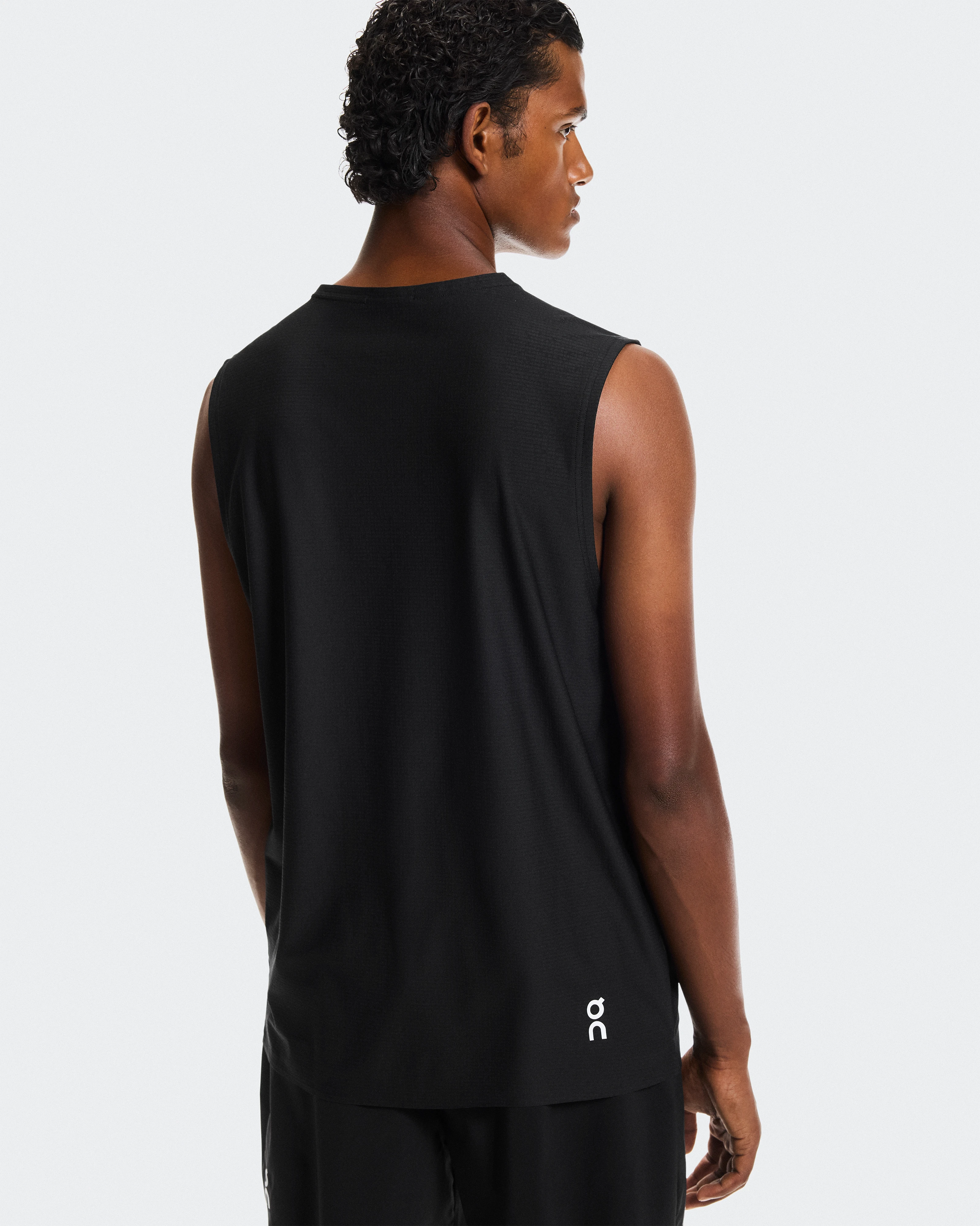 On Court Tank Black Men Tops and t-shirts