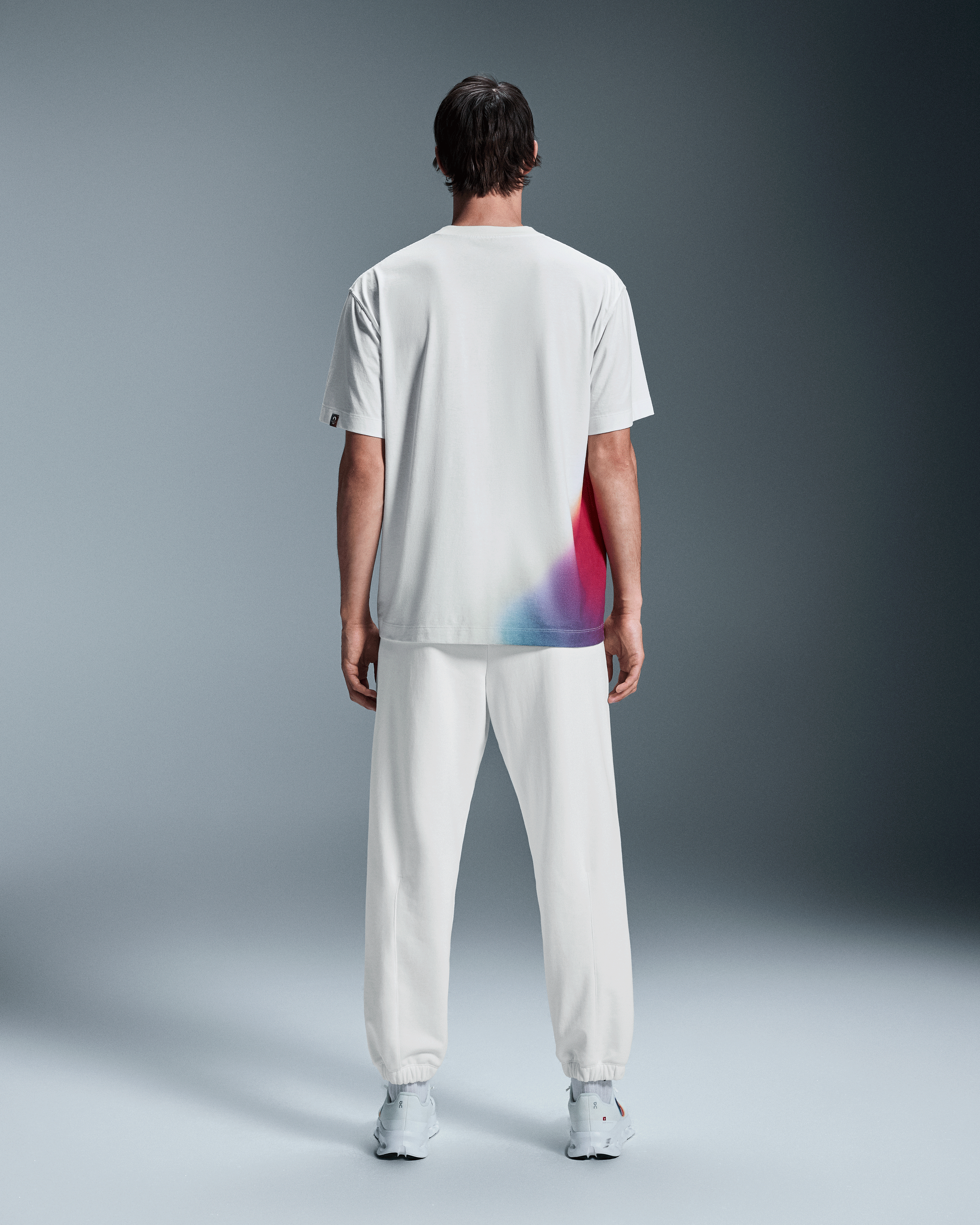 On Swiss Olympic Club-T Undyed-White & Limited Men Tops and t-shirts
