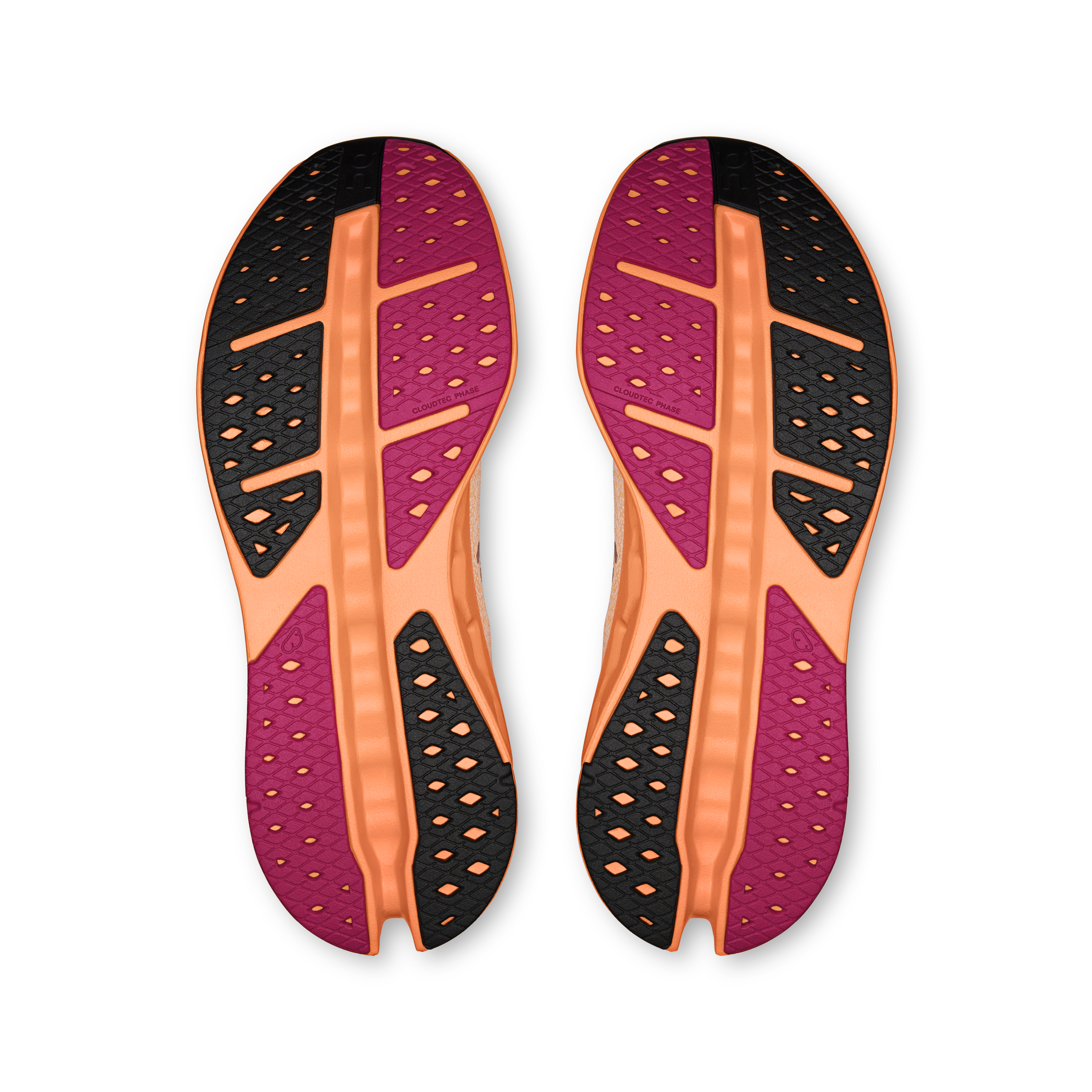On Cloudsurfer Max Pearl & Tangerine Homme Running sur route Chaussures