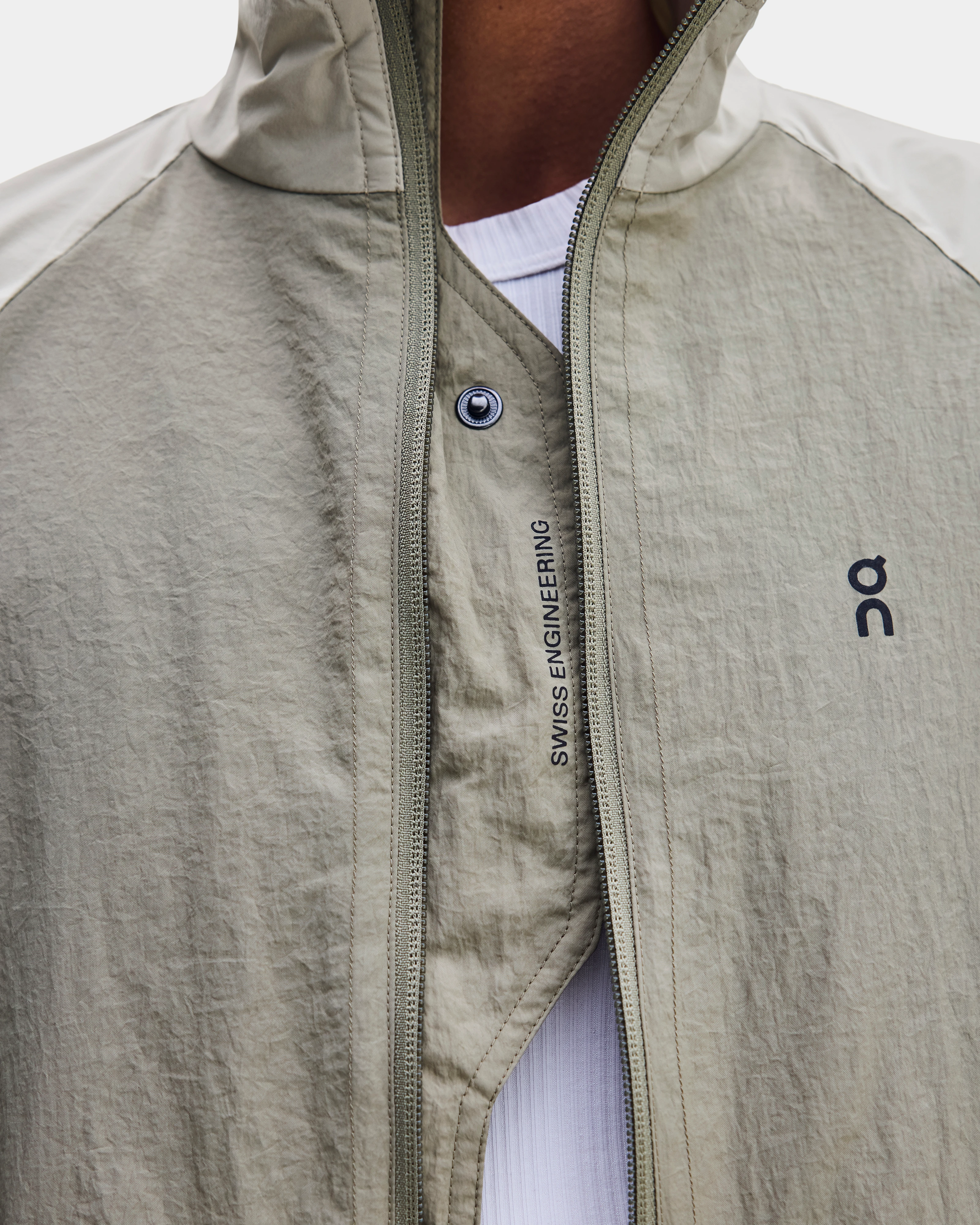 On All-Day Track Jacket Vetiver & Brume Women – Elevated essential Track Jackets