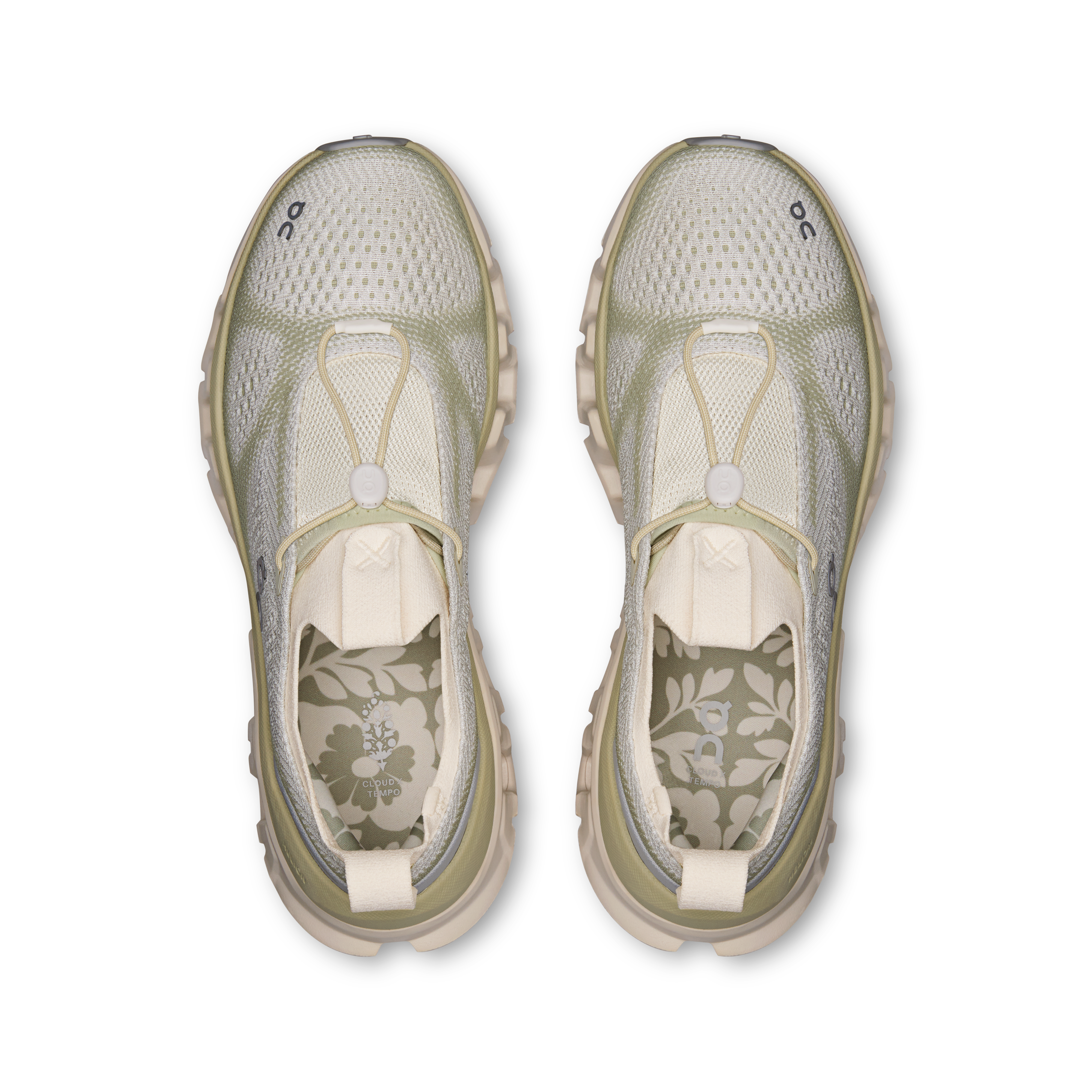 On Cloud X Tempo Ivory & Chalk Mujer training_shoes Calzado