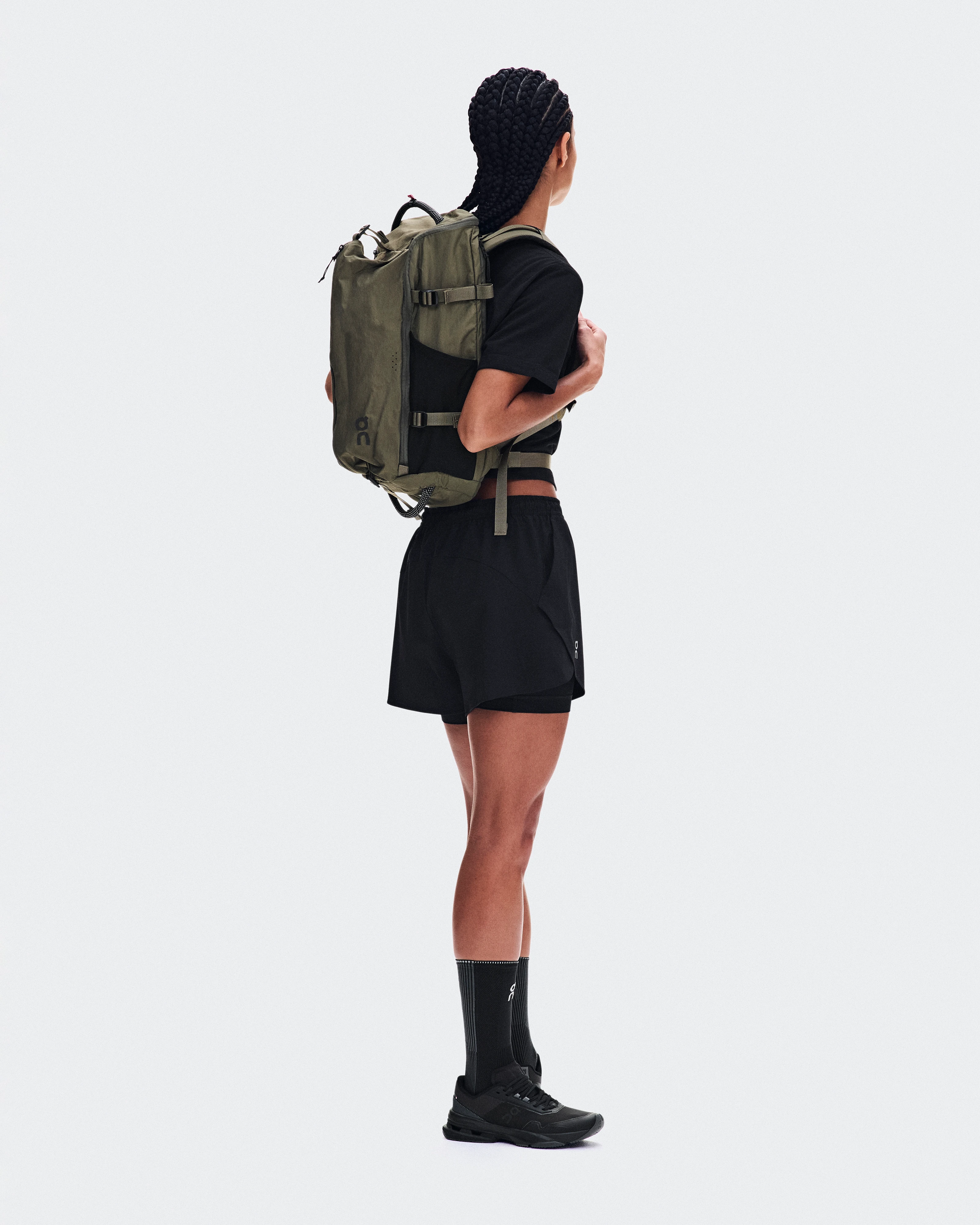 On Speed Pack 30L Olive & Black Unisex Bags