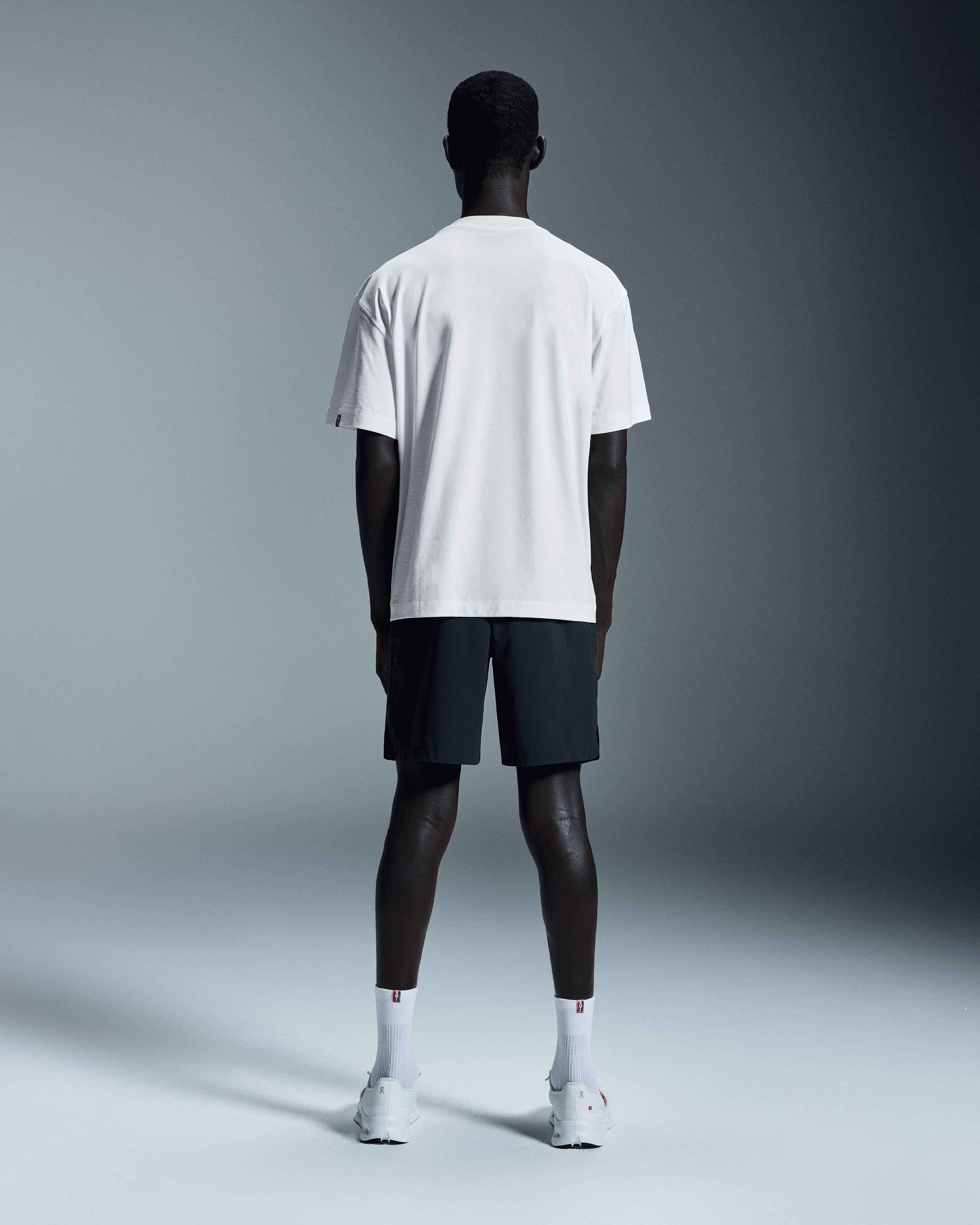 On Swiss Olympic Club-T Undyed-White Men Tops and t-shirts