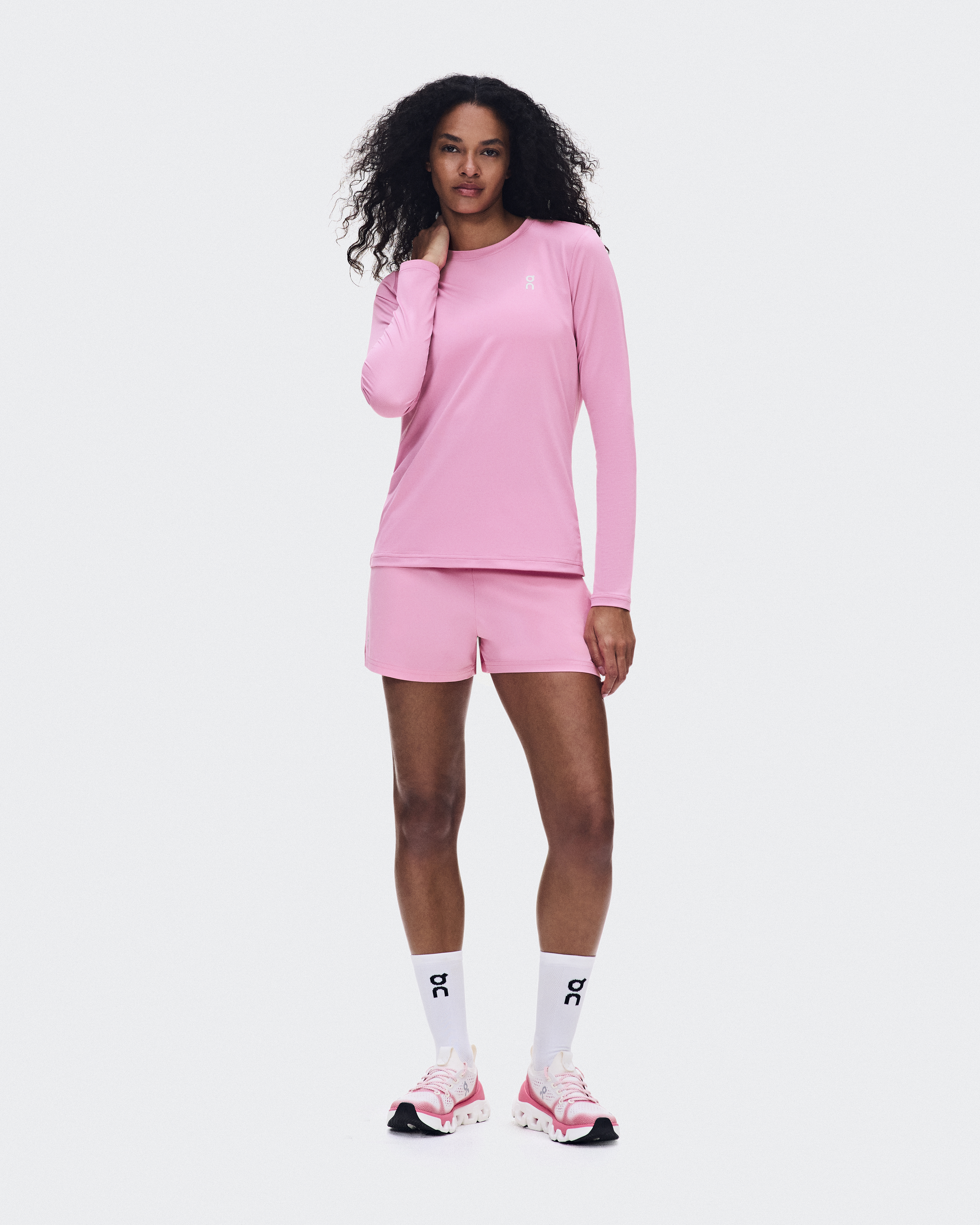 Core Long-T Long-Sleeve Shirt in Bubblegum