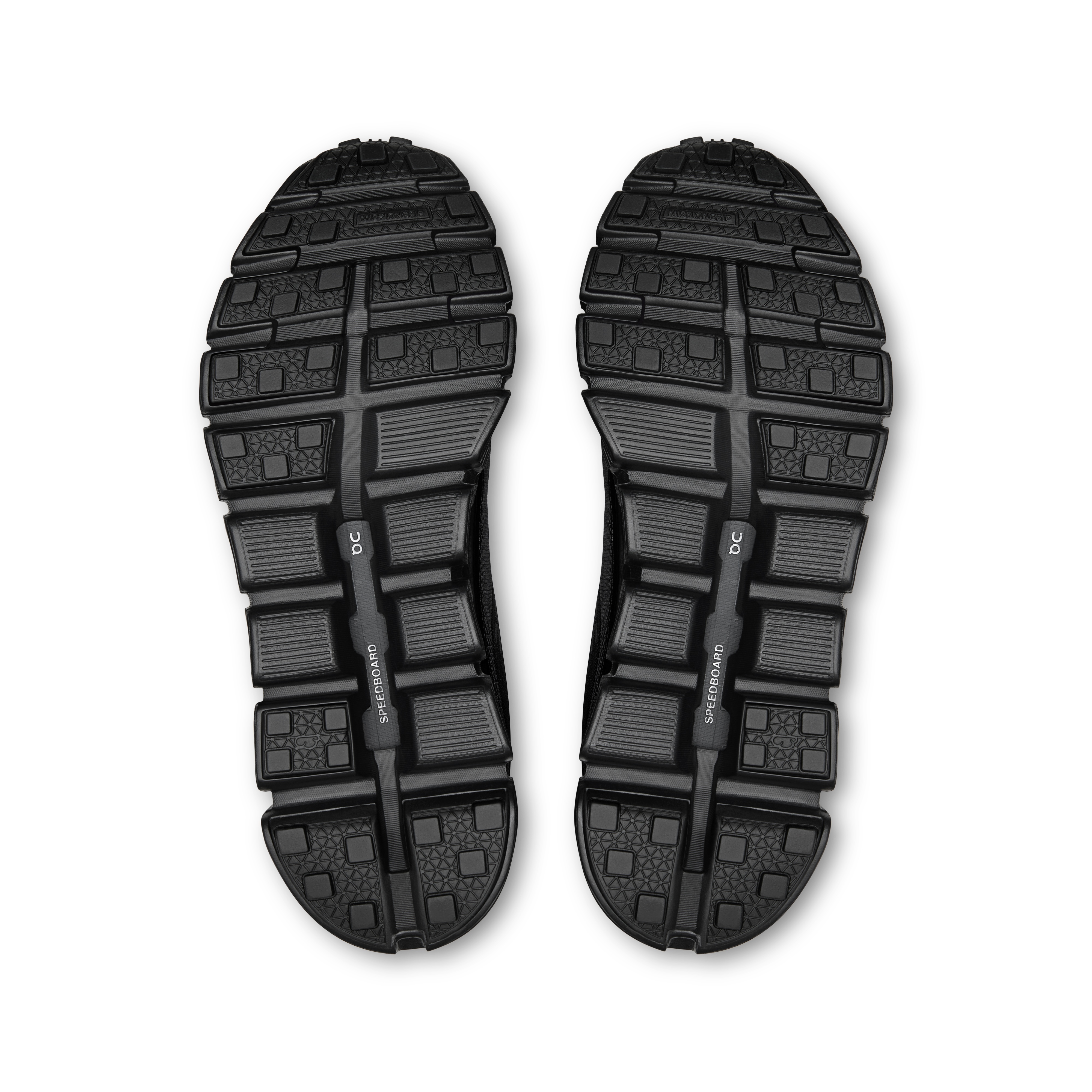 On Cloud 6 Geo Waterproof Black & Black ウィメンズ デイリー シューズ