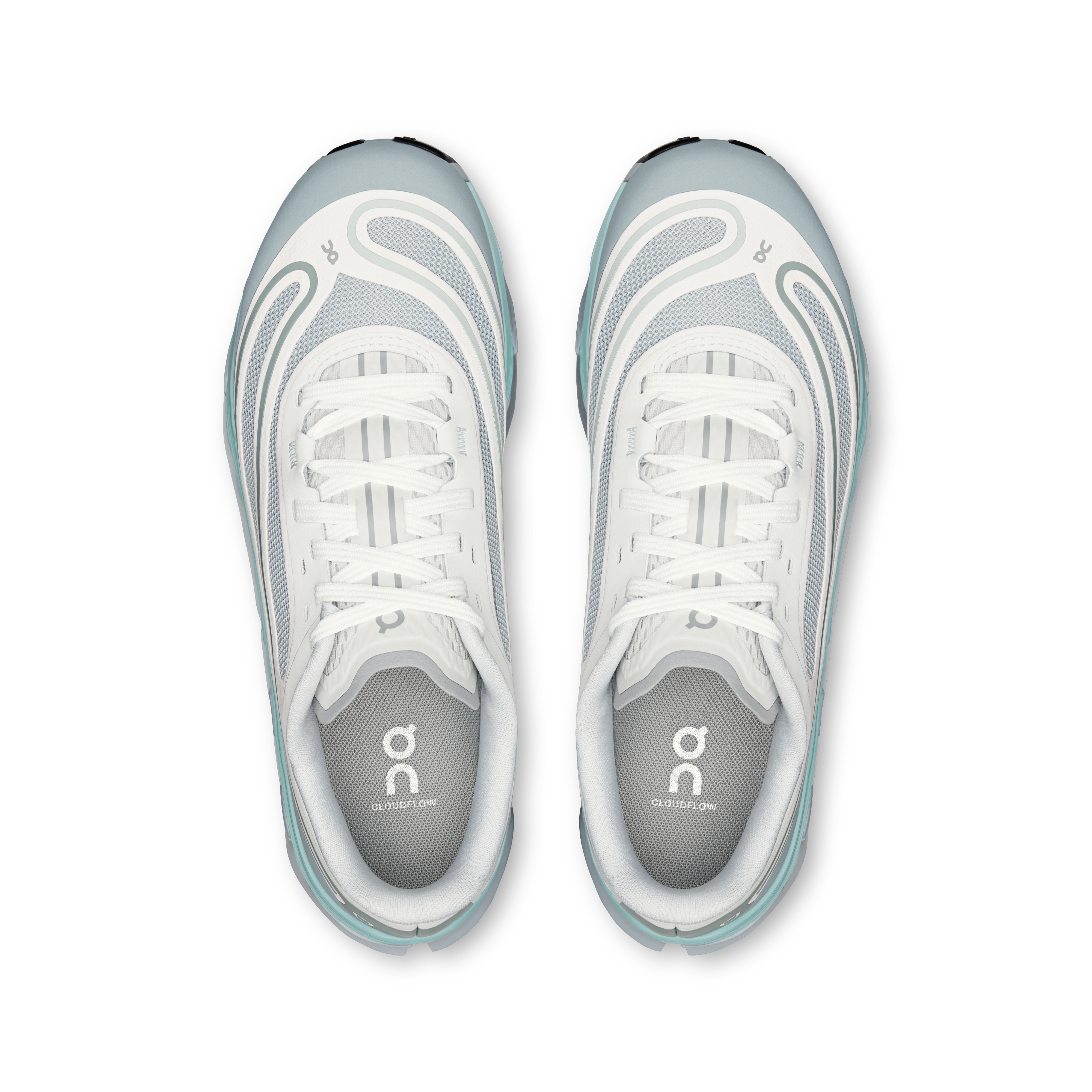 On Cloudflow 5 AD Hail & White Femme Active Life Chaussures