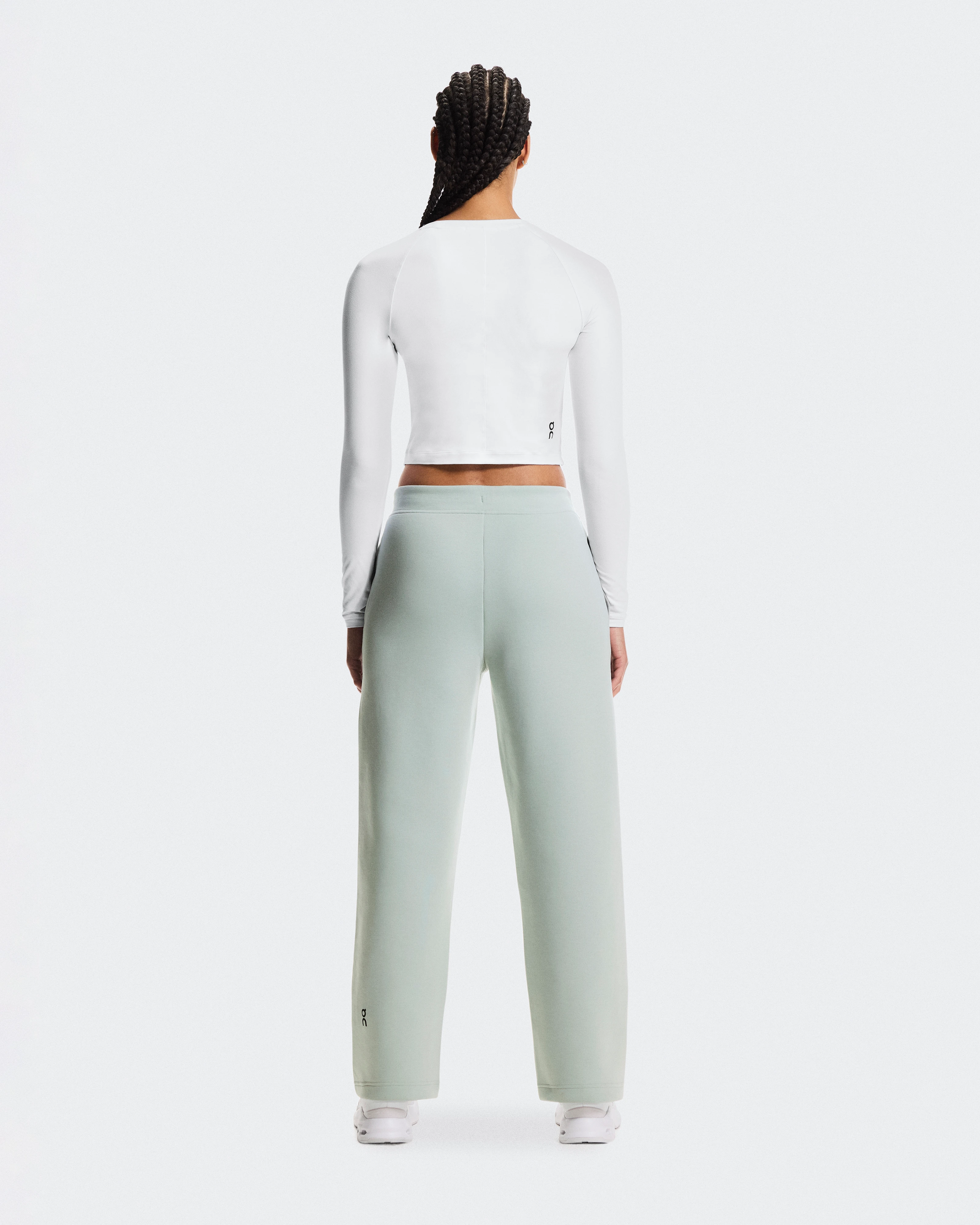 On Focus Tech Sweatpants Mineral Femme Pantalons