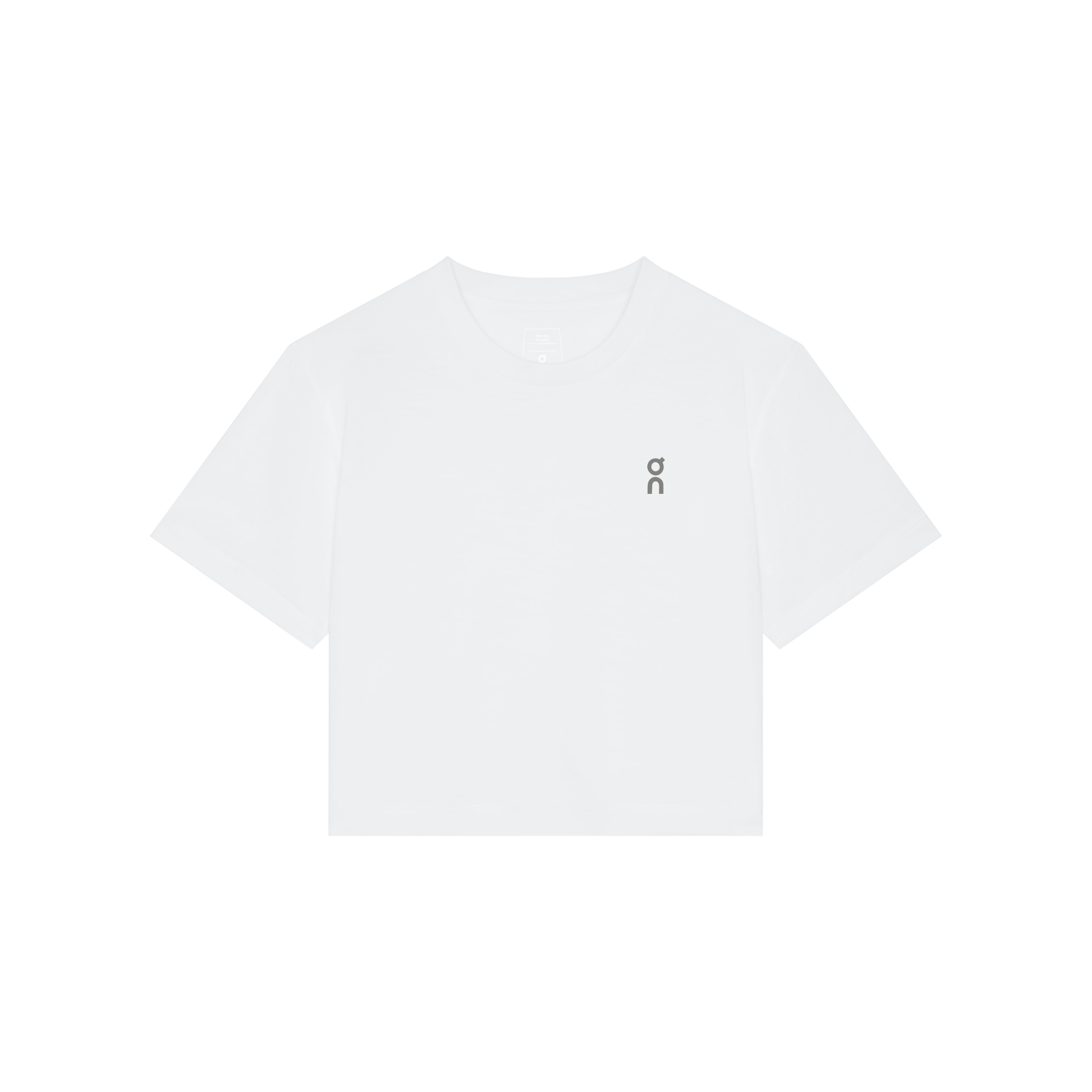 Train-T Crop Shirt in White