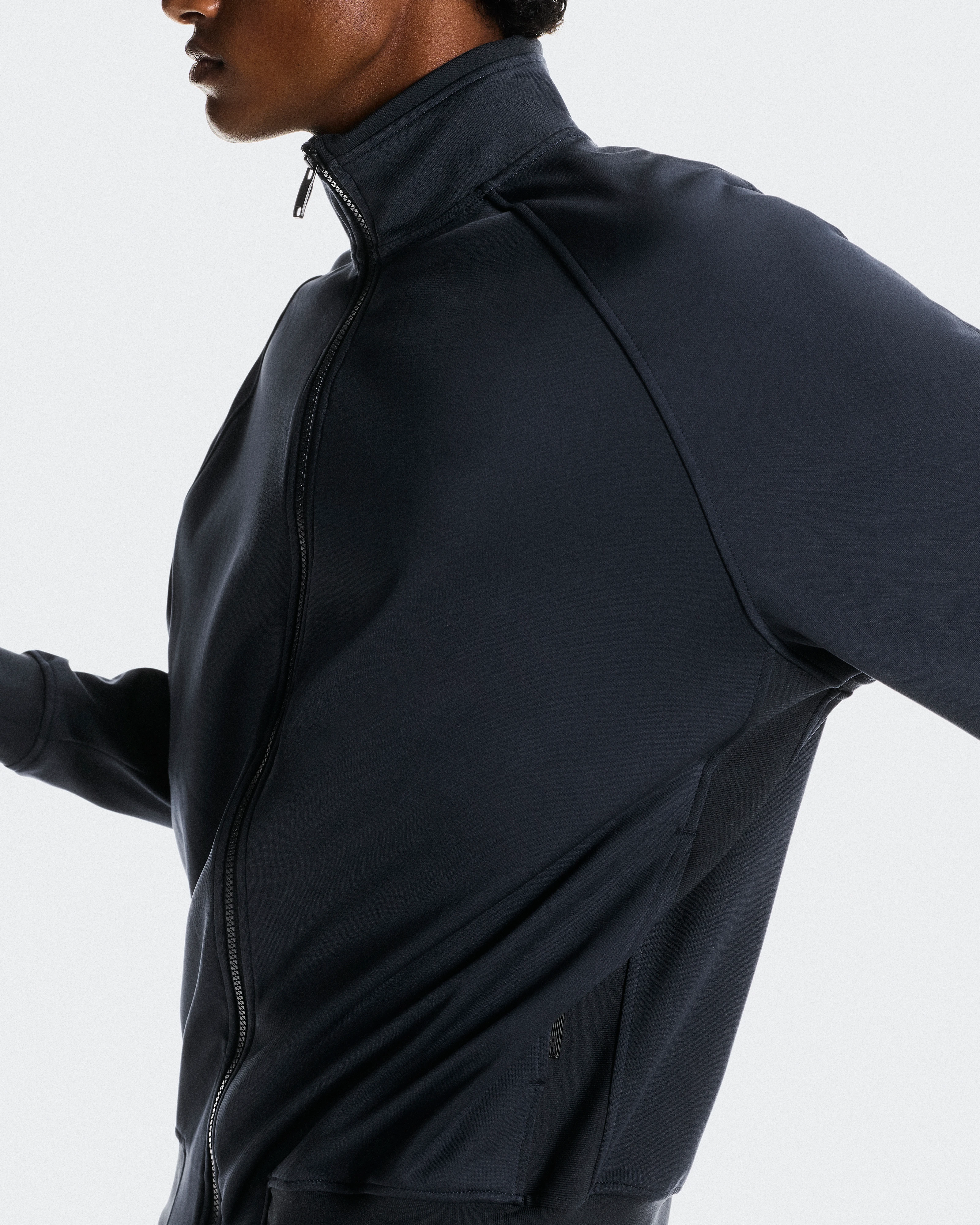 On Courtside Full-Zip Midnight Men Jackets