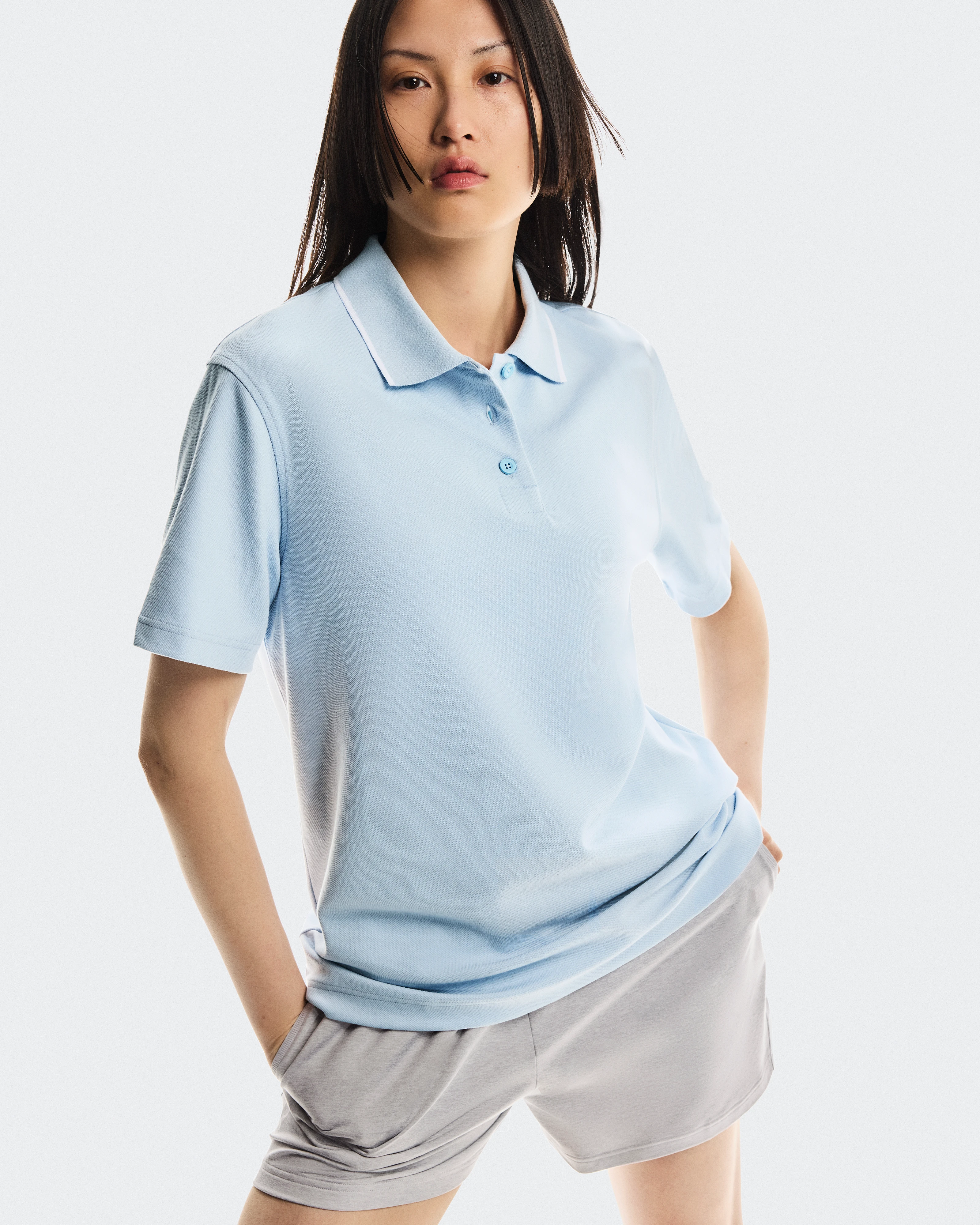 On Courtside Polo Arctic ウィメンズ トップス＆Tシャツ