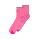 Elite Run Sock Mid in Raspberry/Pink