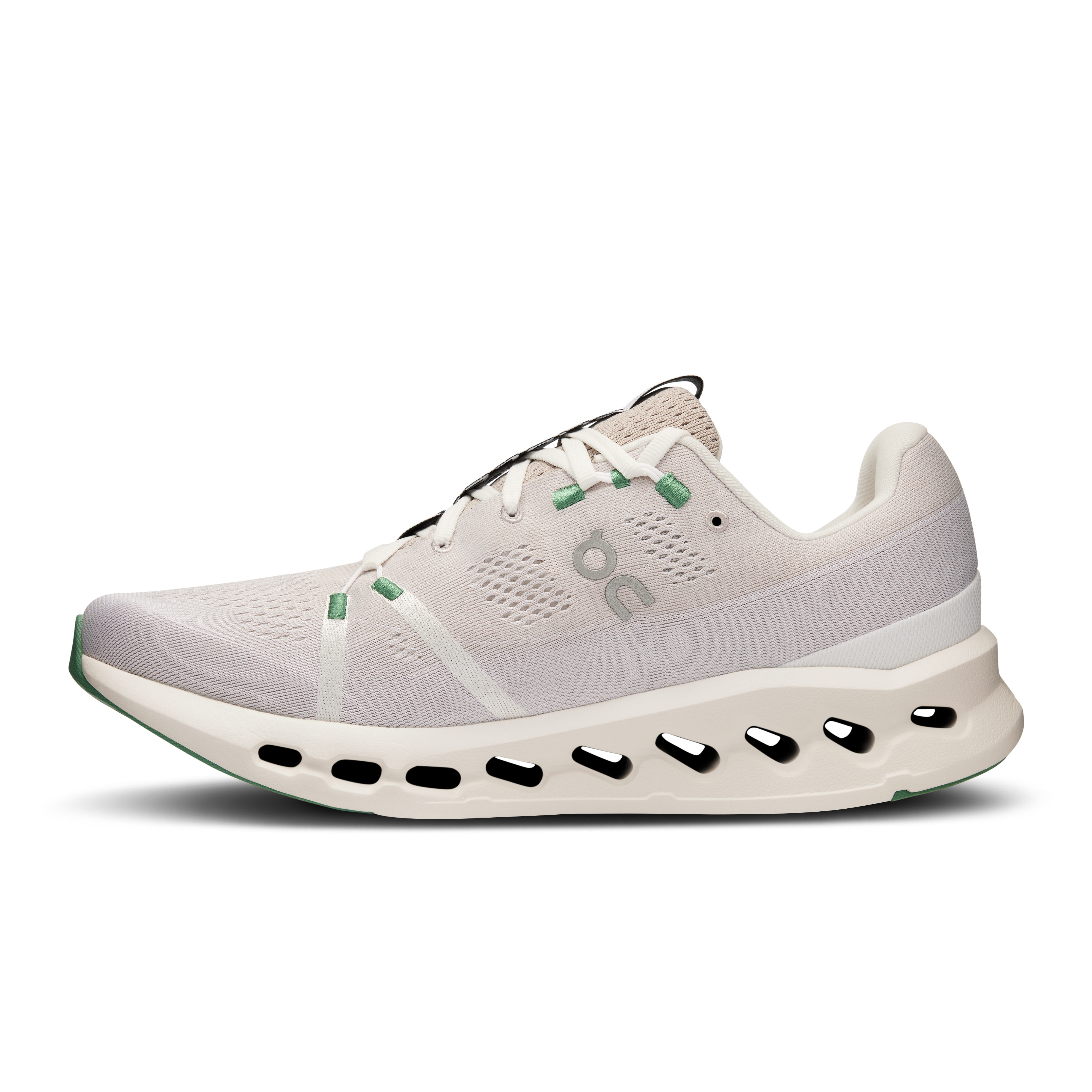 On Cloudsurfer Pearl & Ivory Hombre Road running Calzado