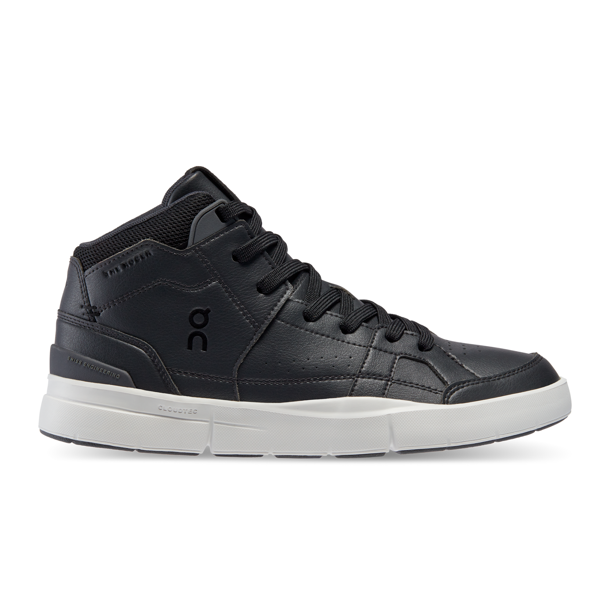 On THE ROGER Clubhouse Mid Negro Mujer Mujer – Rendimiento 24 h, CloudTec®, Speedboard® Calzado
