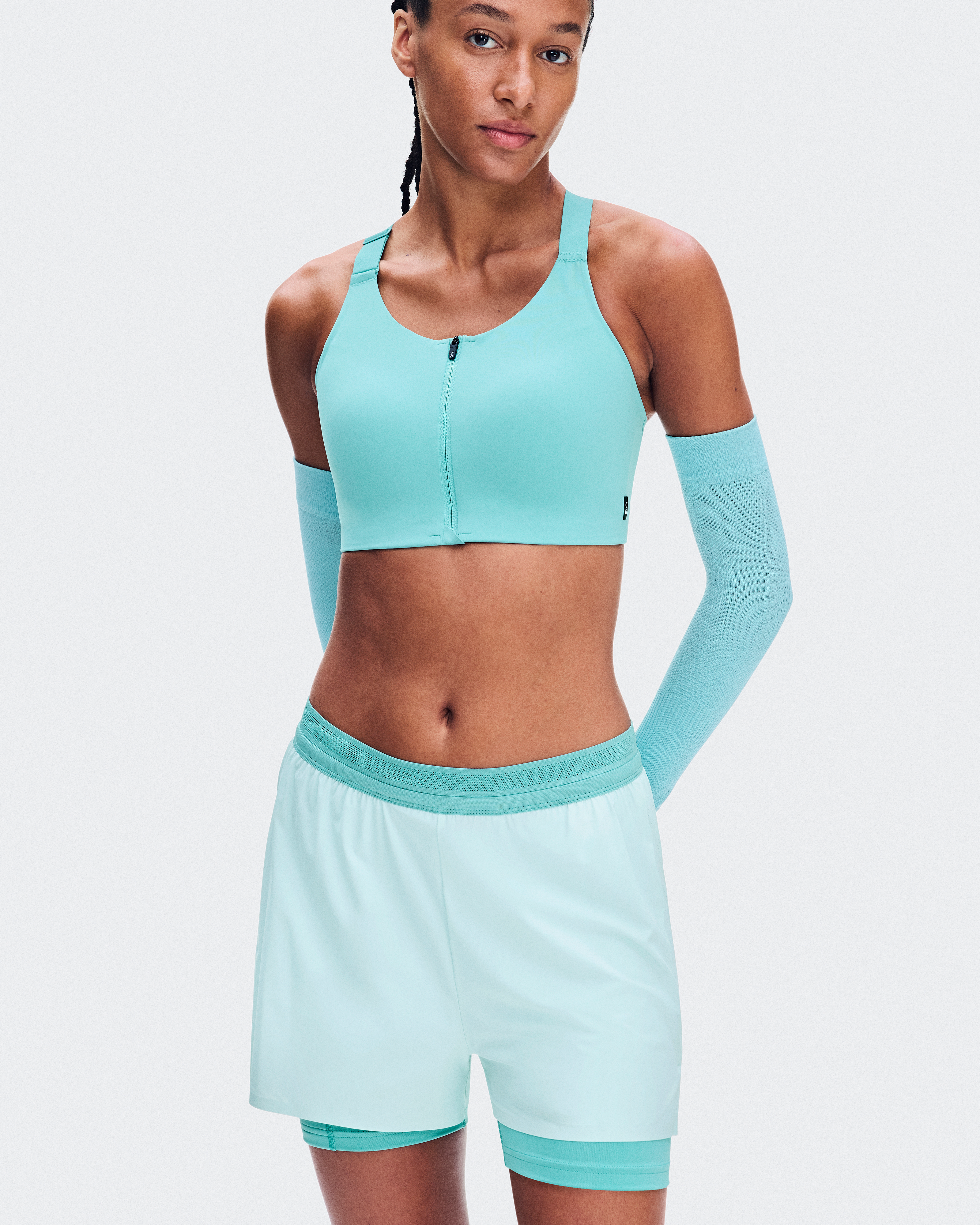 Endurance Bra ZipWomen / Aquamarine / L