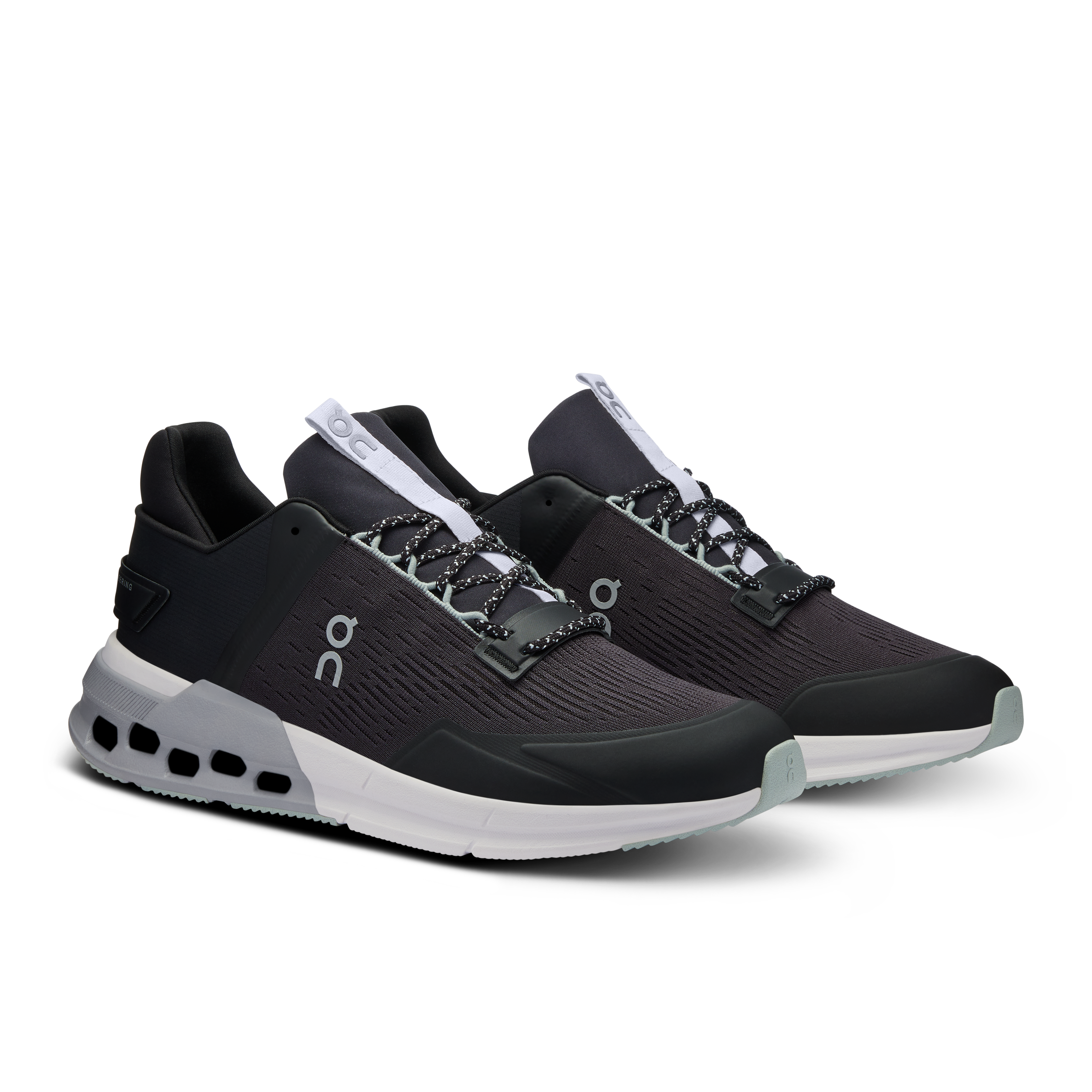On Cloudnova Flux Black & Mineral Men Active life Shoes