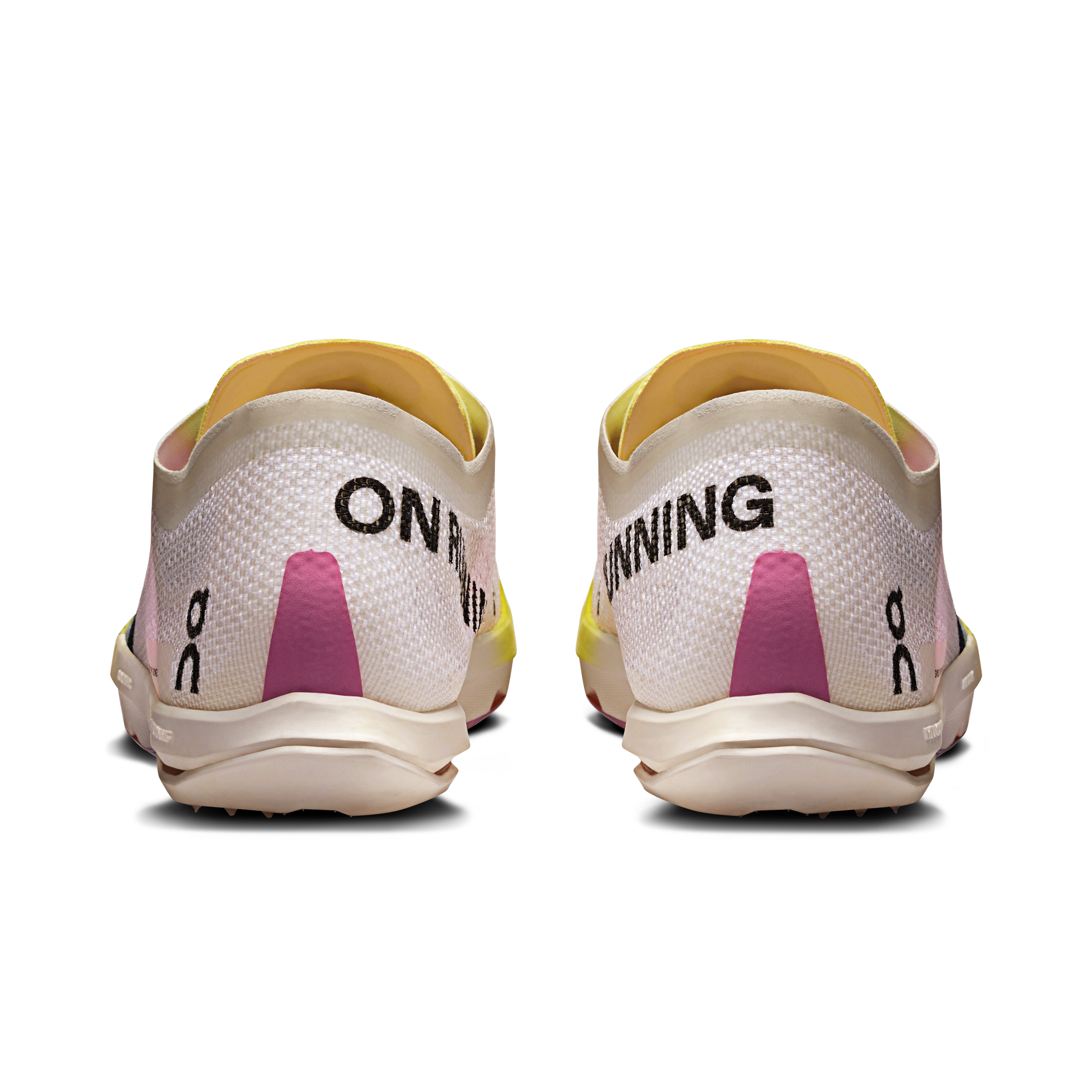 On Cloudspike Citius 2 White & Raspberry Men Track Shoes