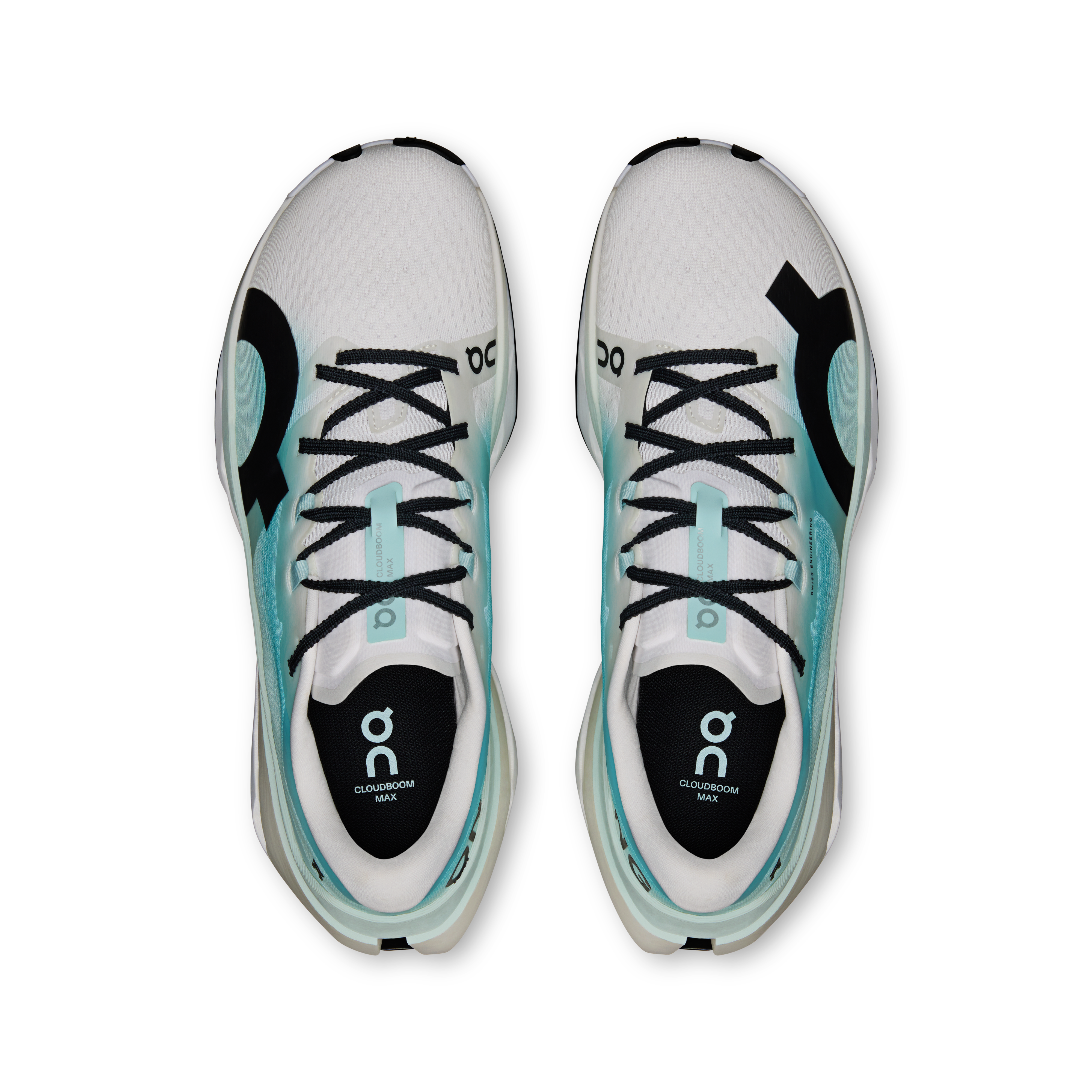 On Cloudboom Max White & Flurry Men – Marathons, fast ride Shoes