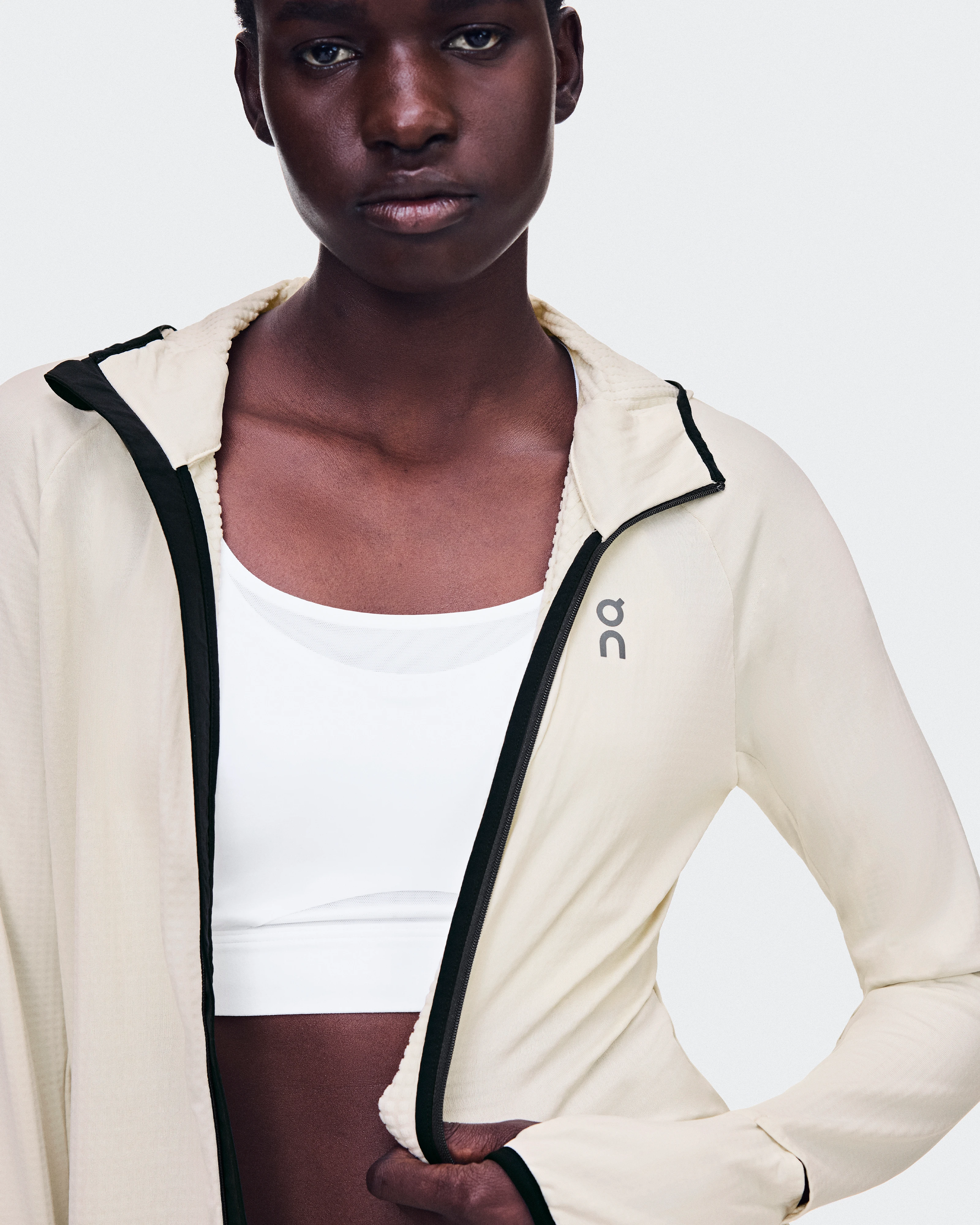 On Climate Zip Hoodie Hare Women Hoodies and sweatshirts
