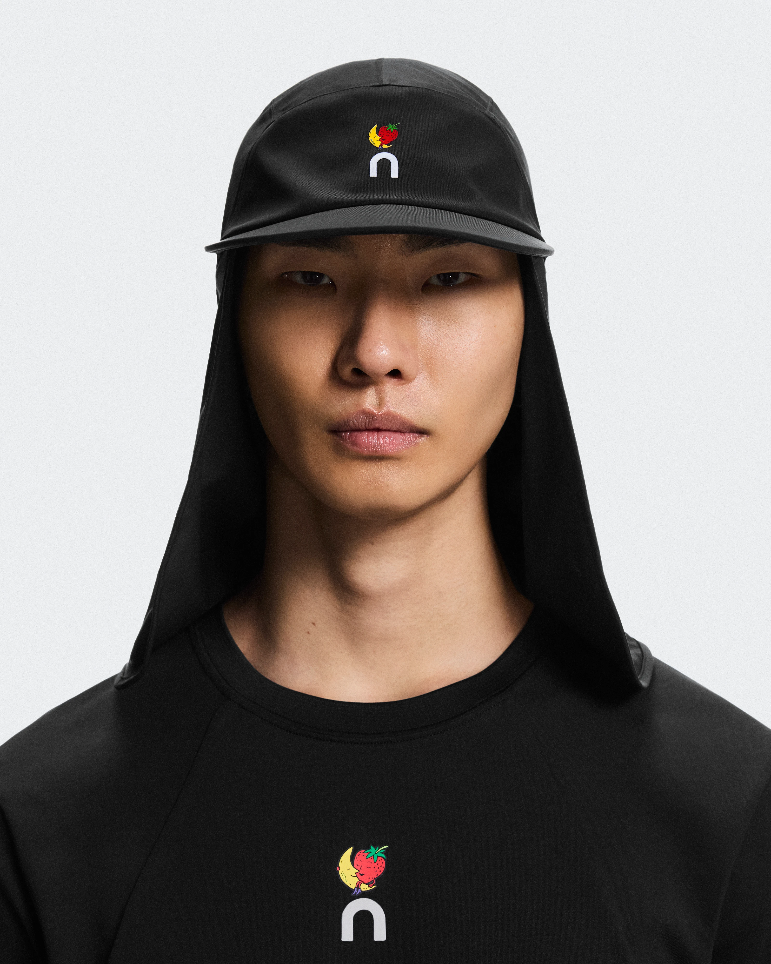 On Solar Cap SHF Black Unisex Headwear