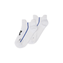 Court Sock Low in White/Indigo