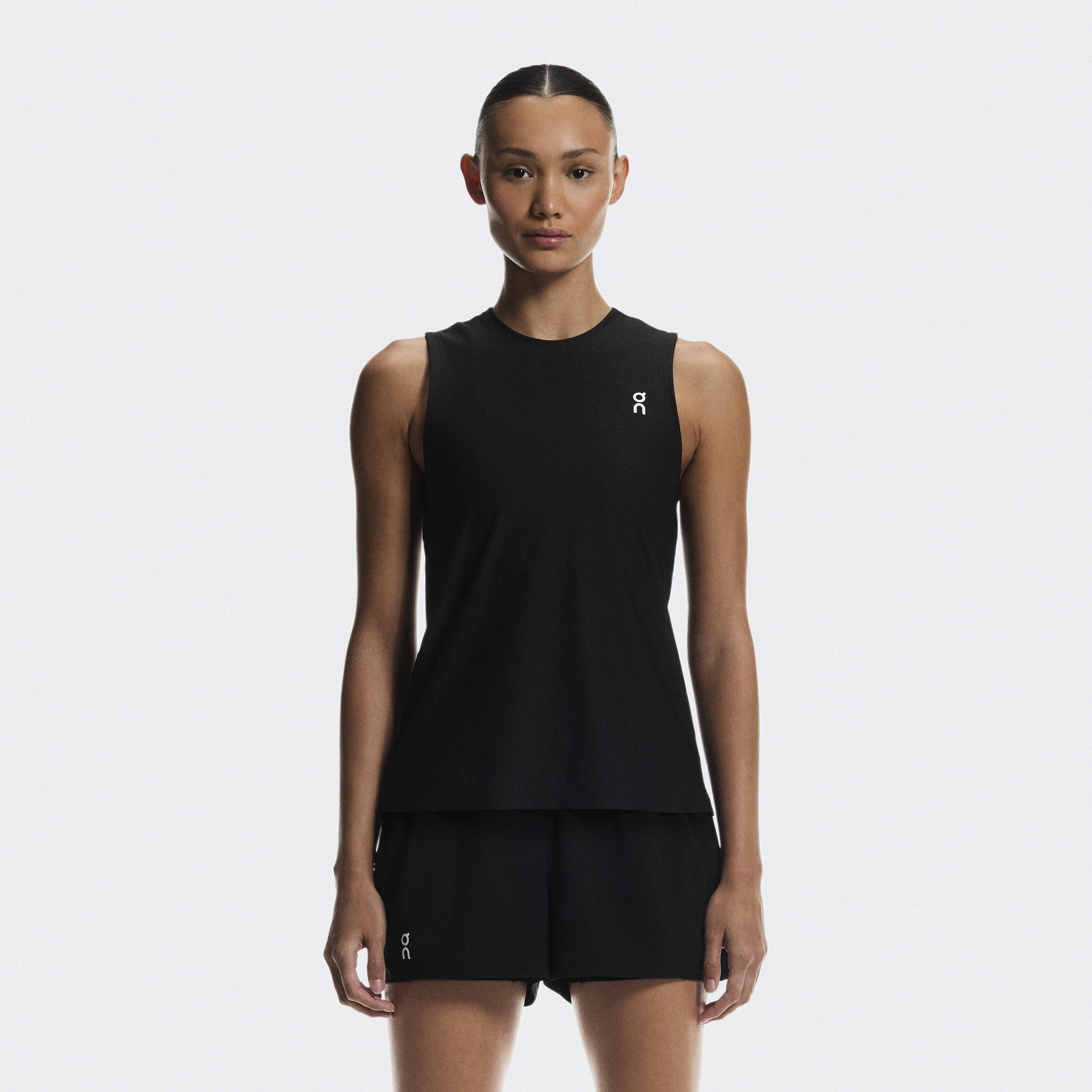 Court Tank Top in Black