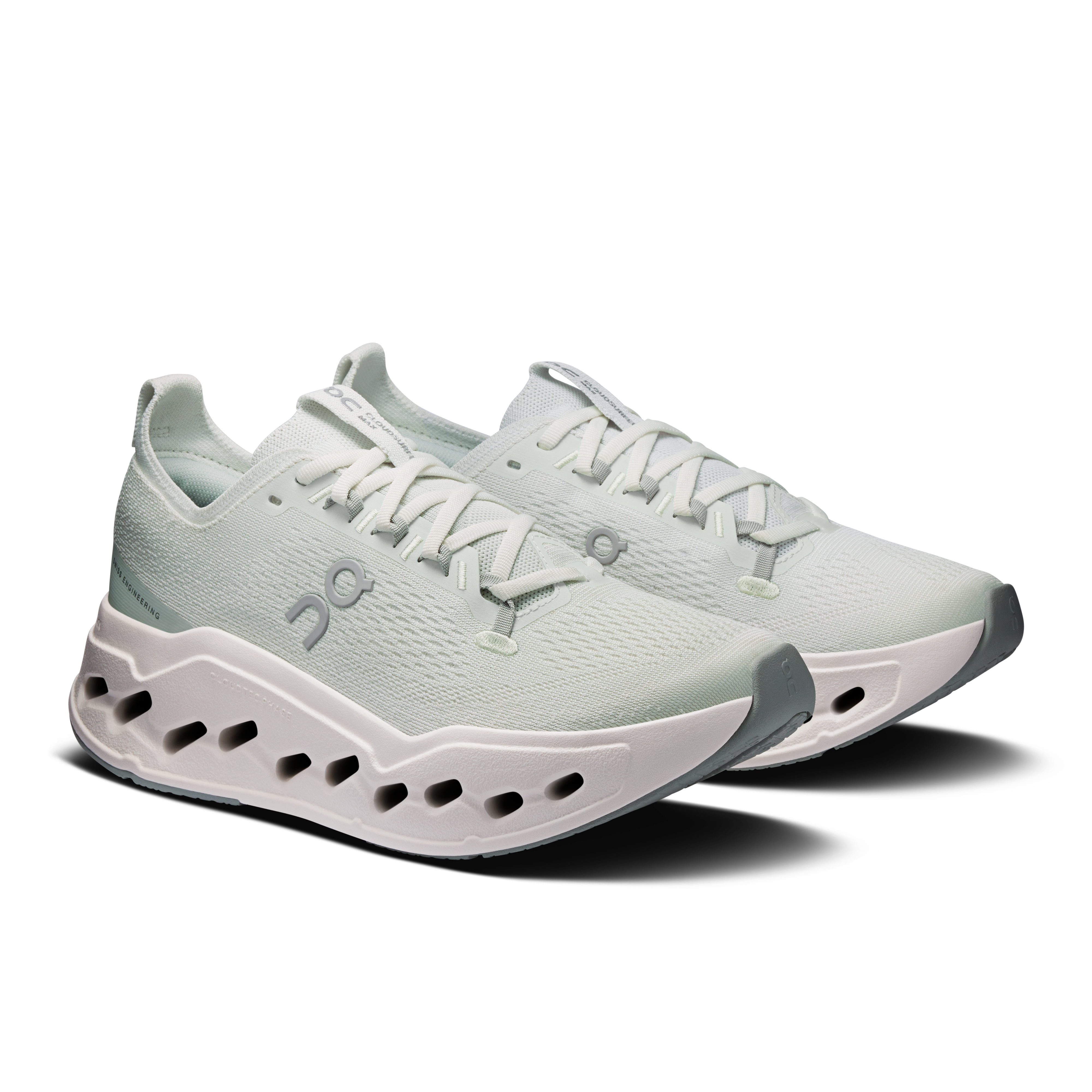 On Cloudsurfer Max Iceberg & Ivory Women Road running Shoes
