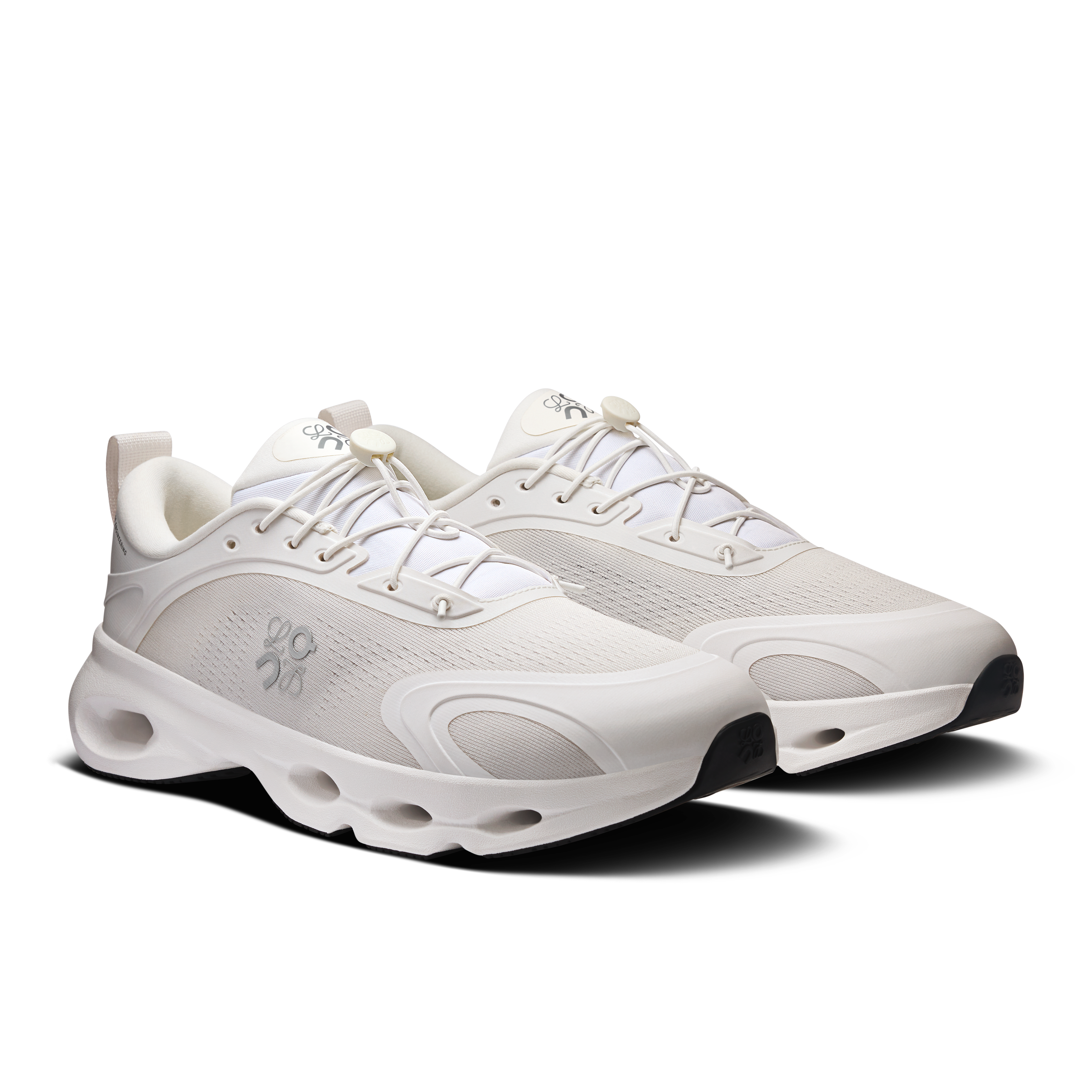 On Cloudsolo LOEWE White & Light Grey Men Shoes