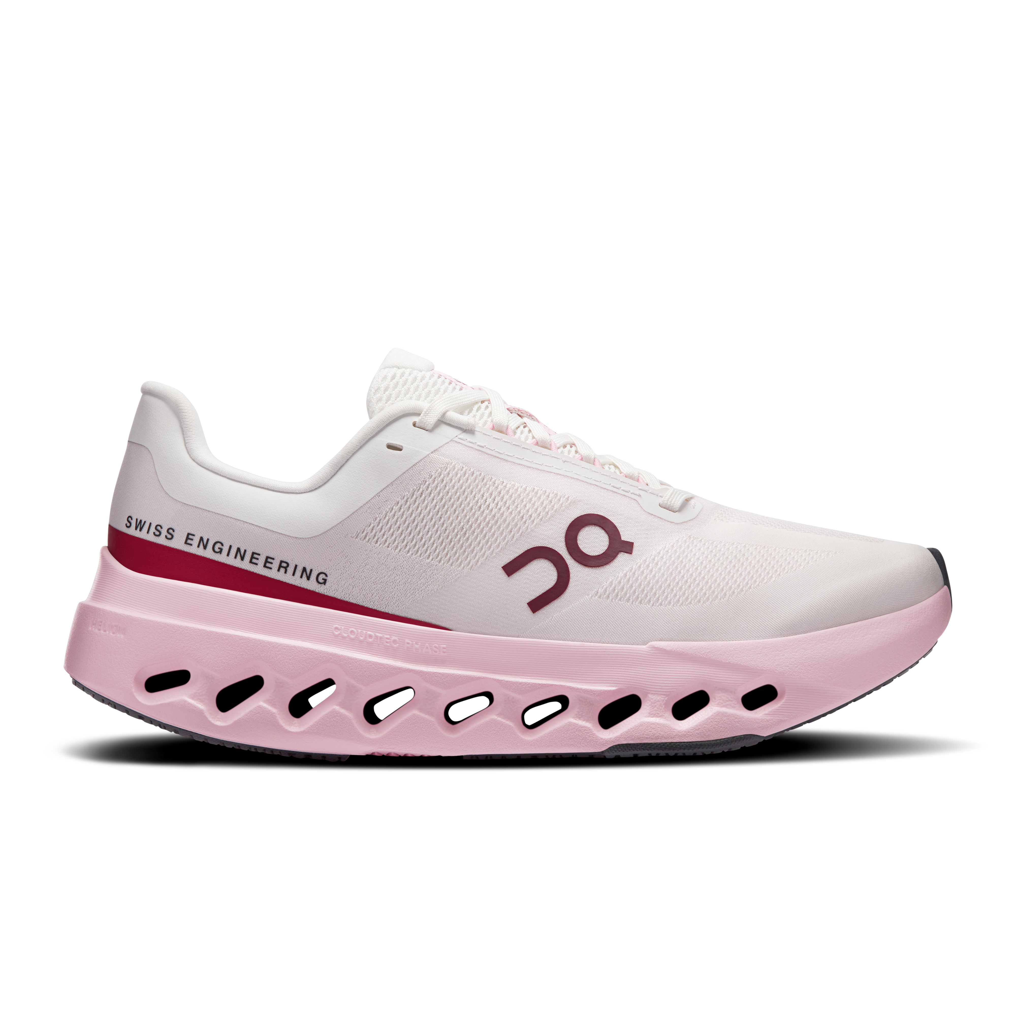 On Cloudsurfer Next Pink Beige Women Women – Everyday running, smooth ride Shoes