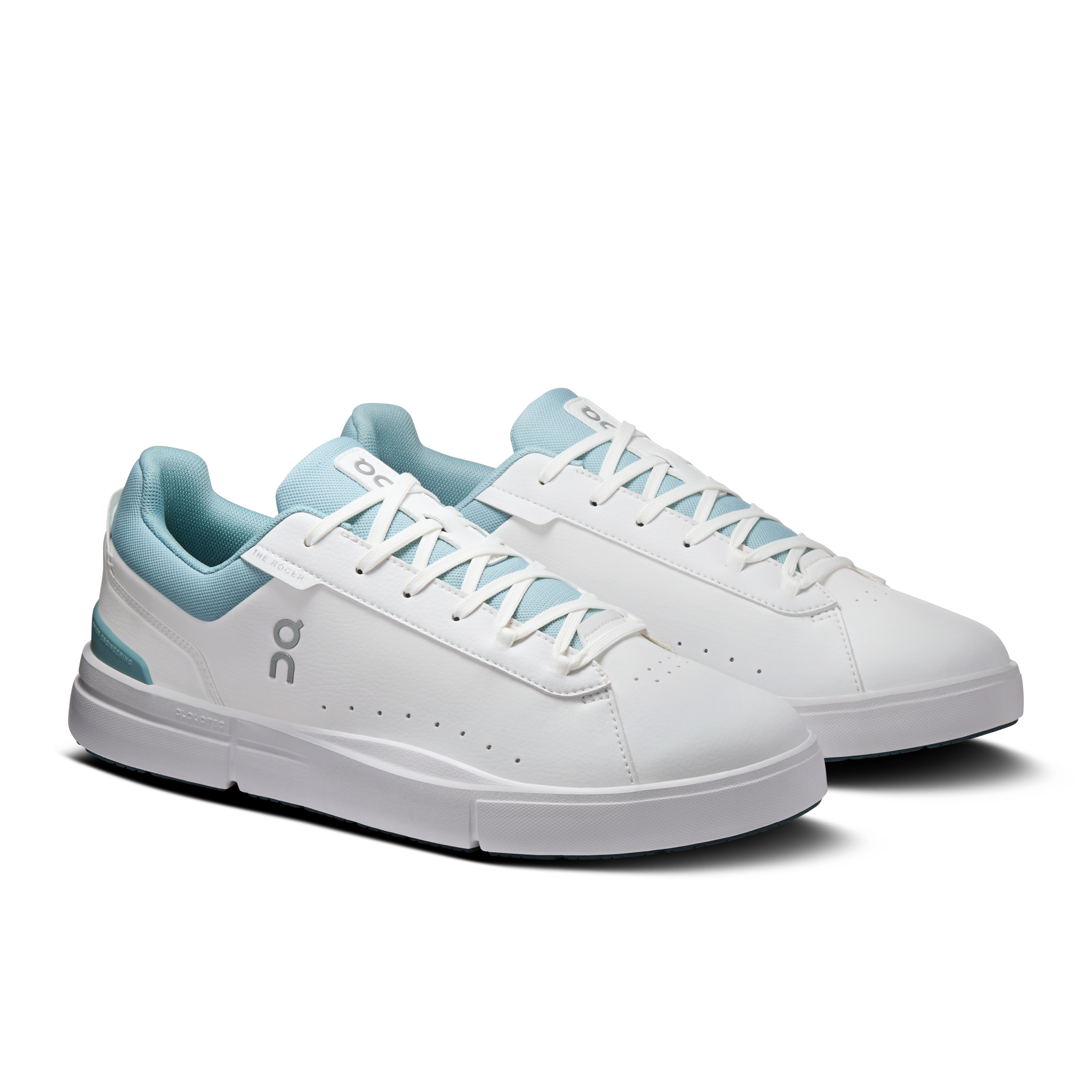 On THE ROGER Advantage White & Wash Men – All-day, tennis-inspired, classic style Shoes