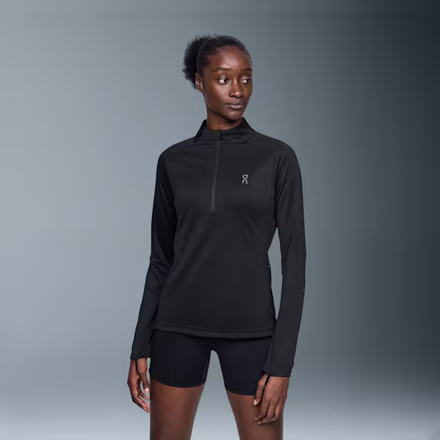 Climate Shirt Sweater in Black