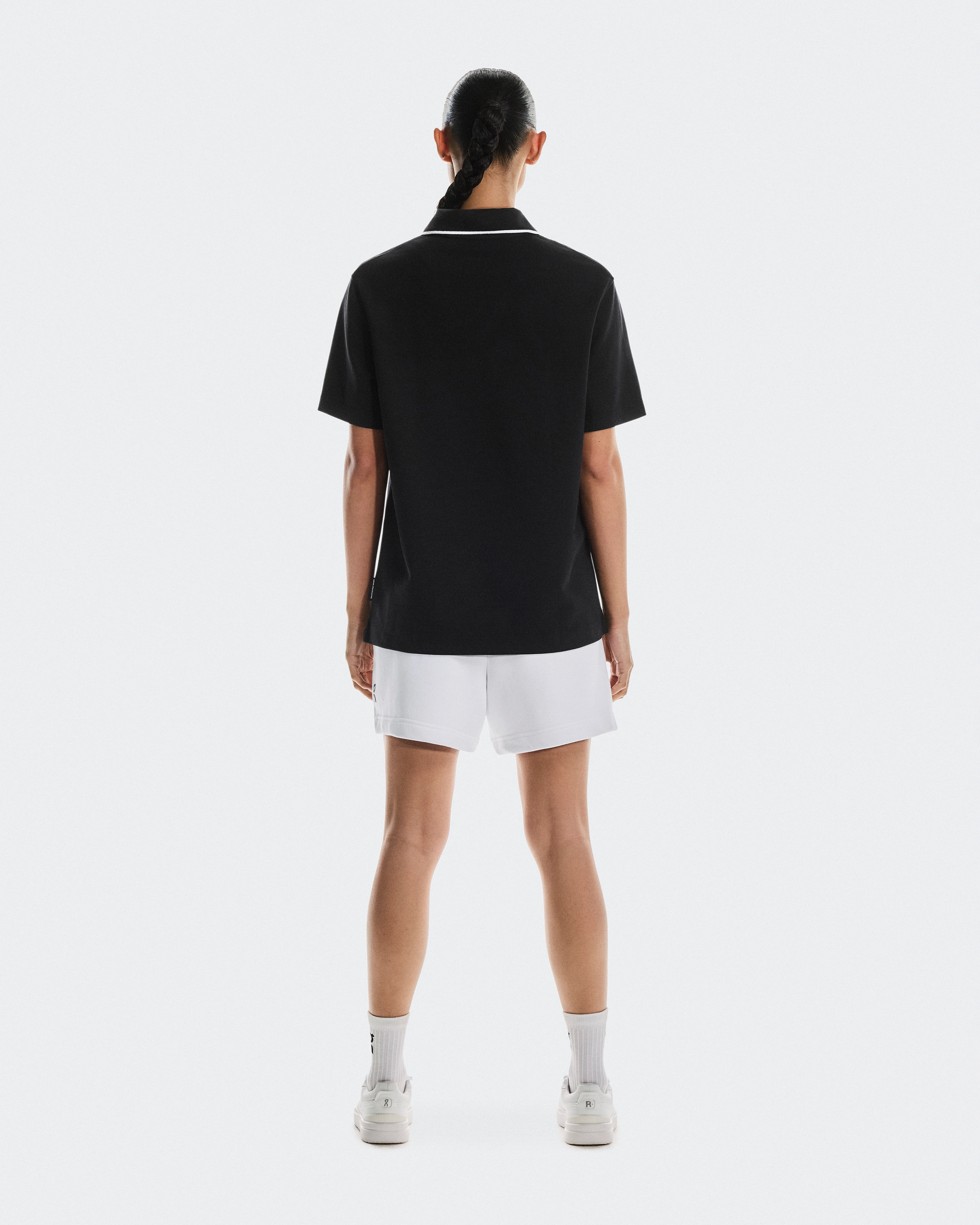 On Courtside Polo Black Women Tops and t-shirts