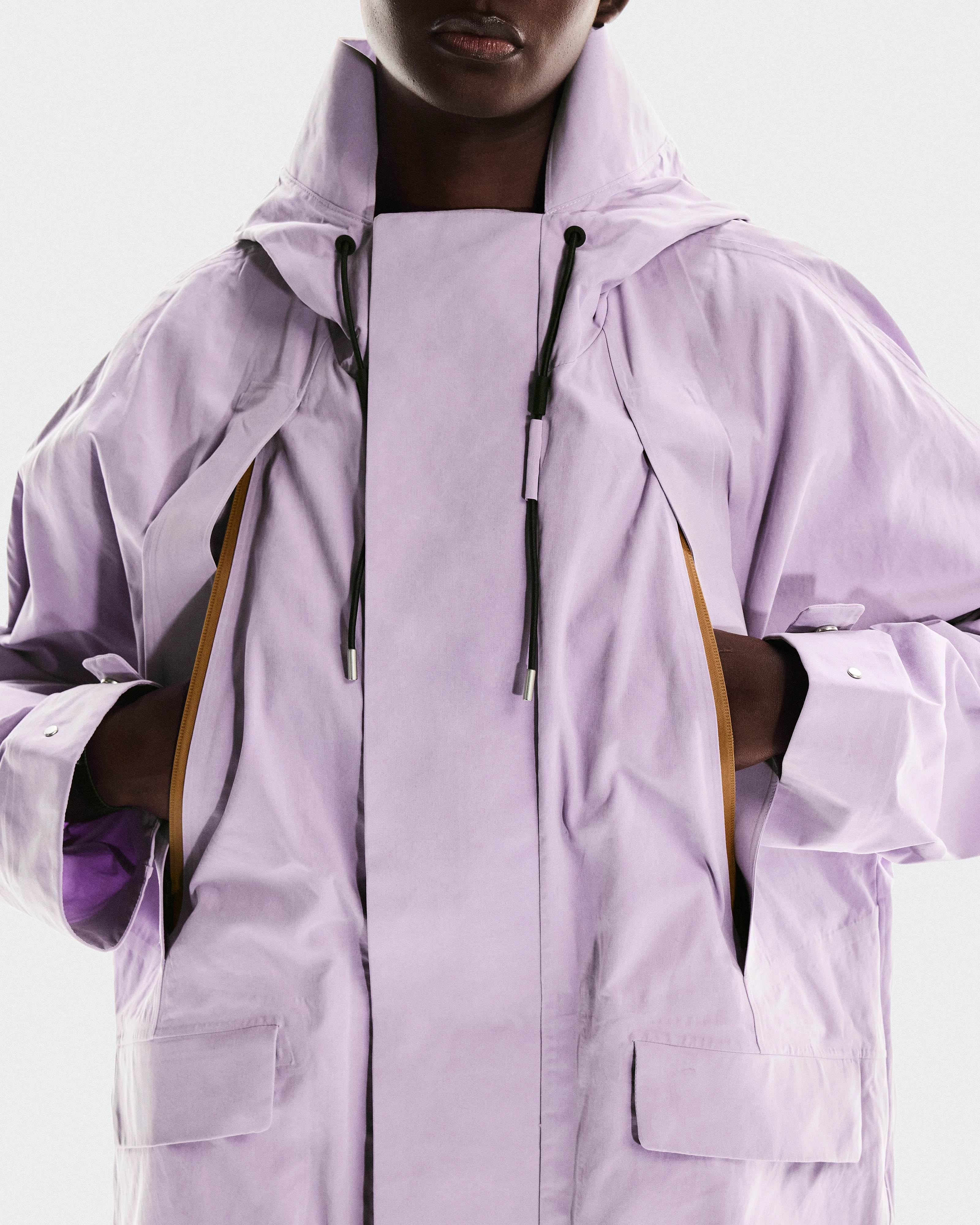 On Short Parka LOEWE Lilac Unisex Jackets