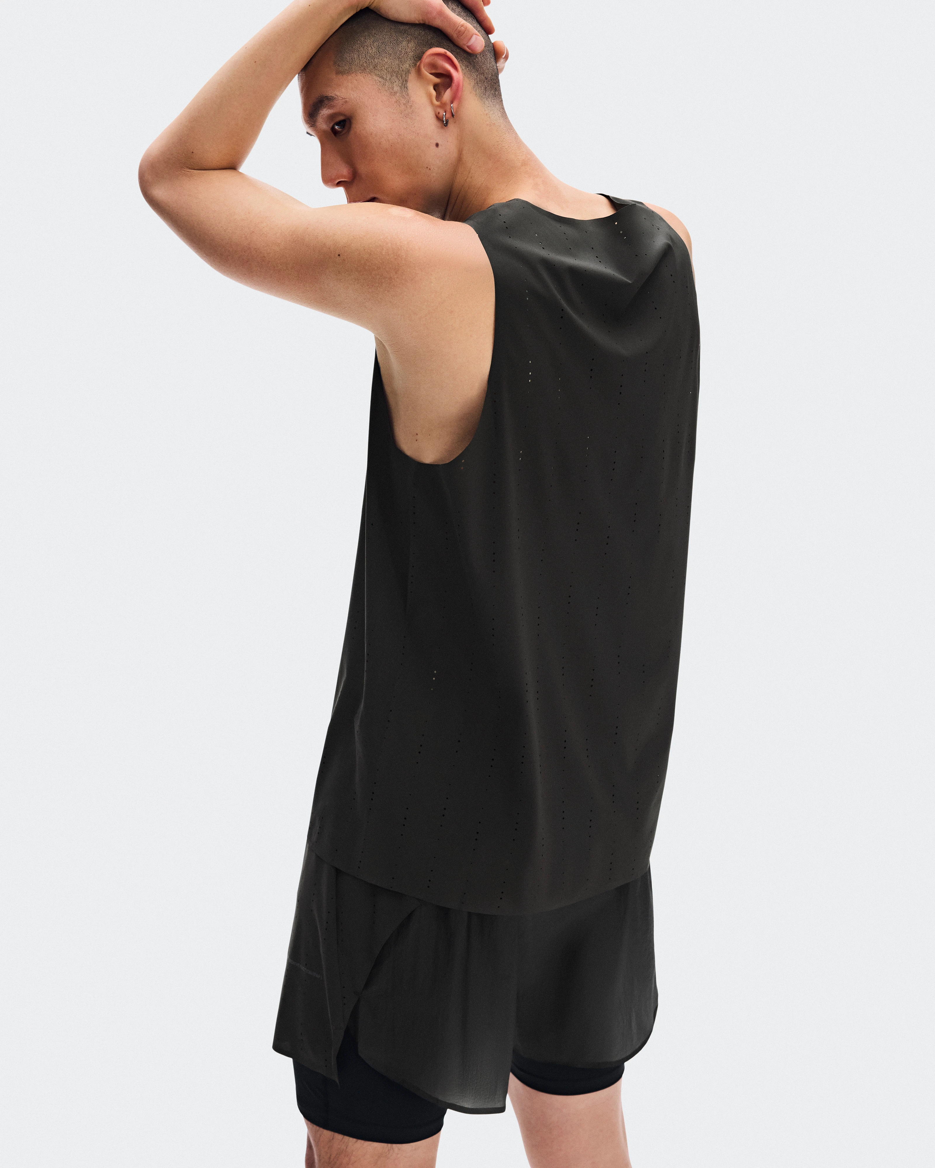 On Zero 2-in-1 Shorts PAF Molasses & Black Men Shorts