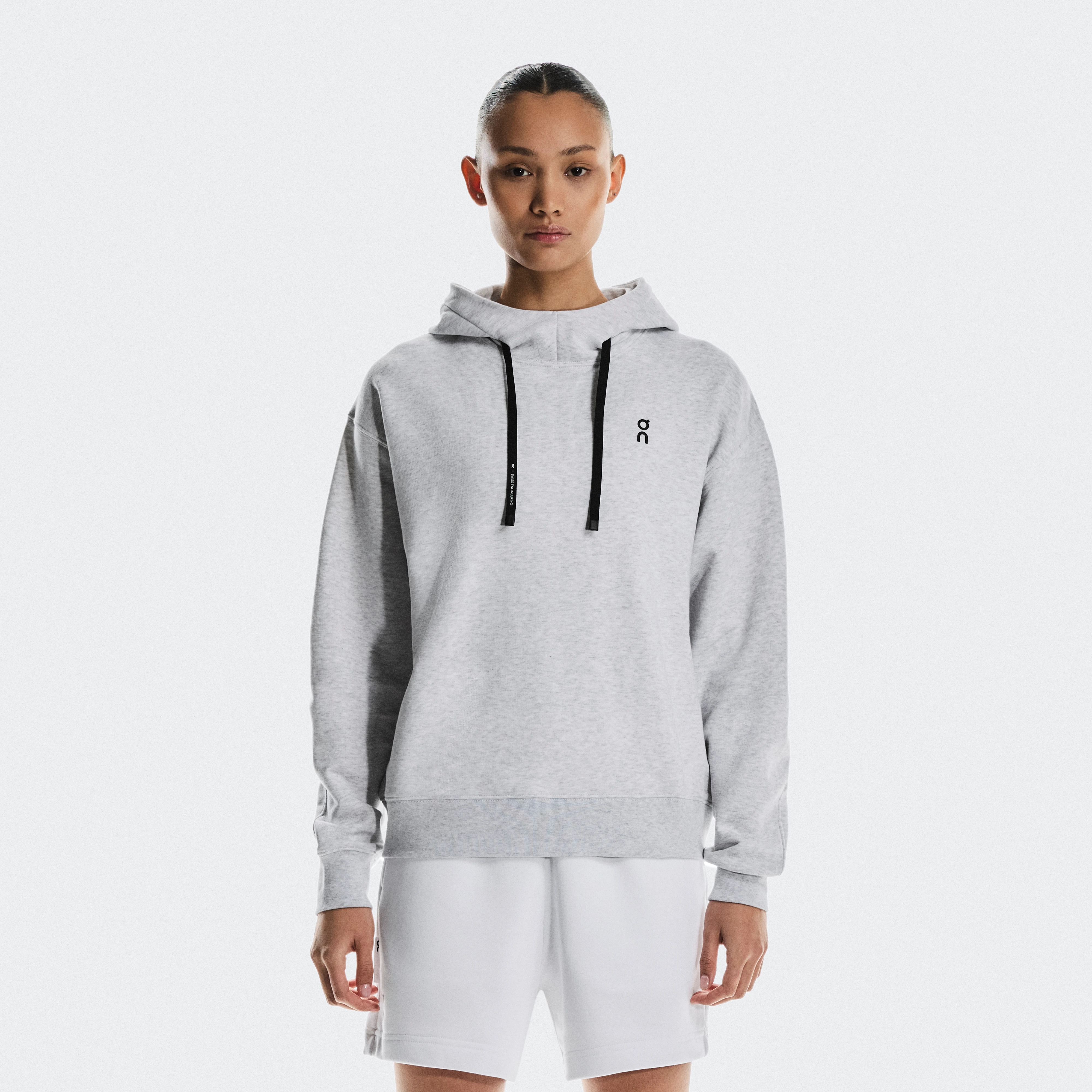 On Club Hoodie Court Grey Women Women – Recovery, all-day wear, lifestyle Hoodies and sweatshirts
