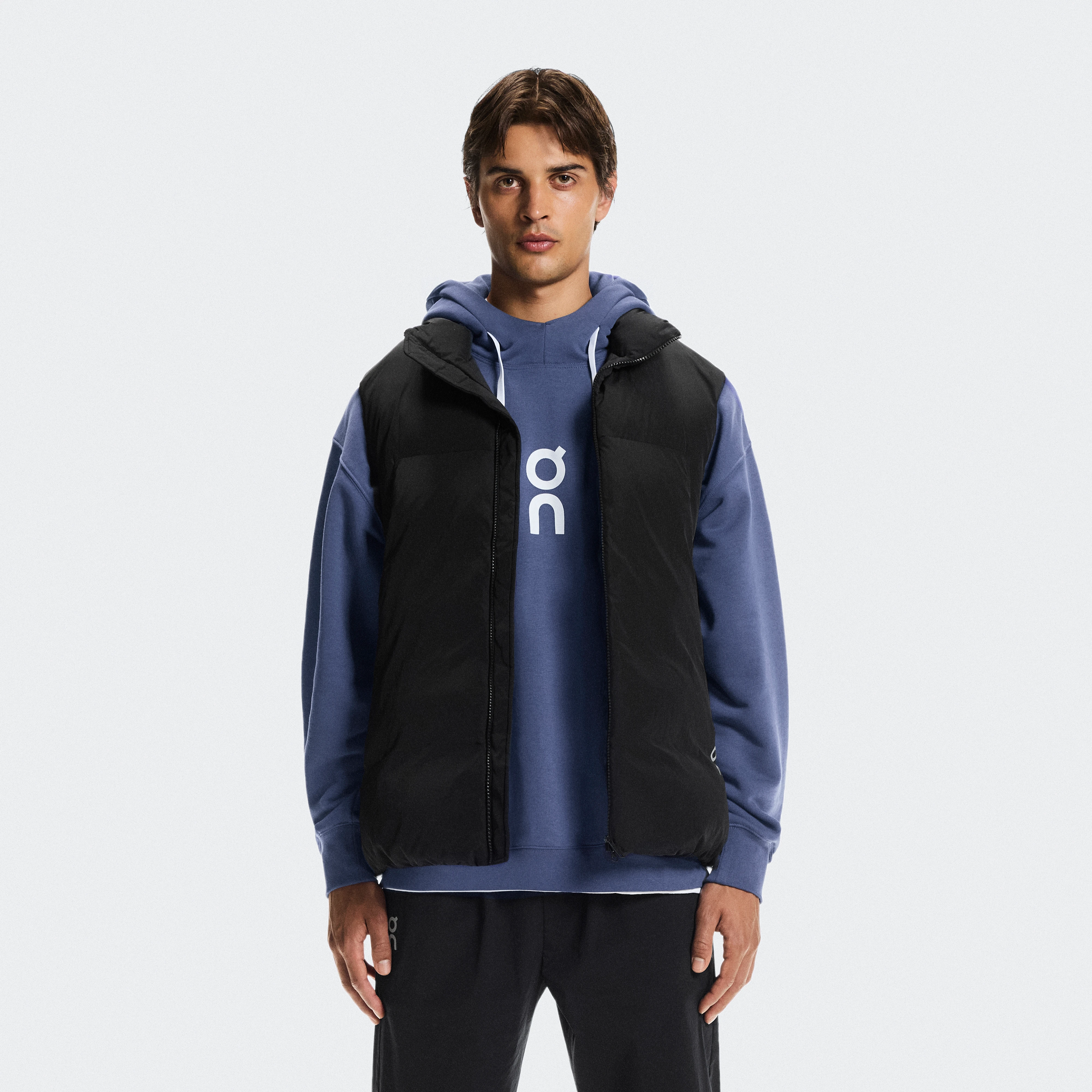 On All-Day Puffer Vest Black Men Men – Outdoors, all-day Jackets
