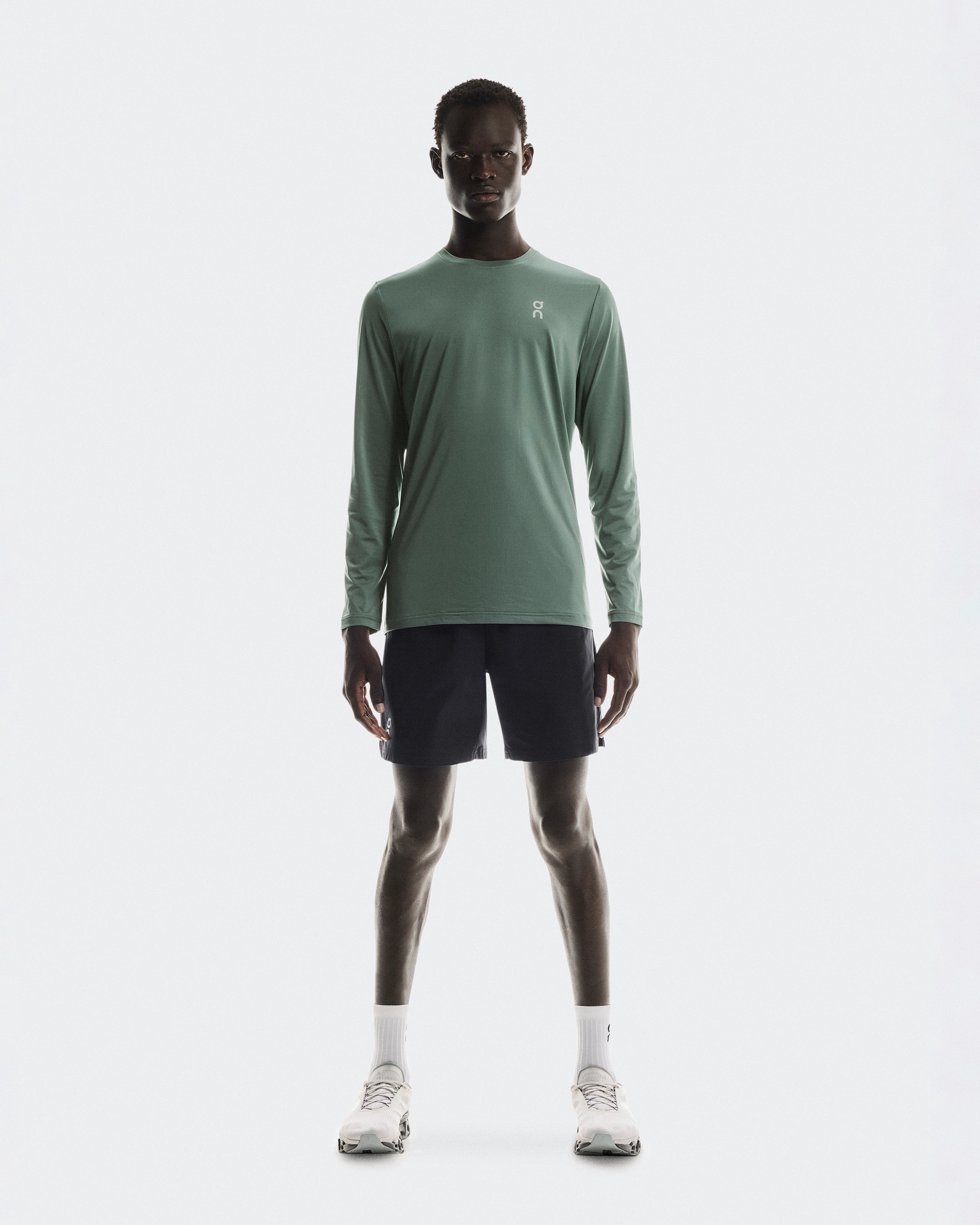 On Core Long-T Olive Men Tops and t-shirts