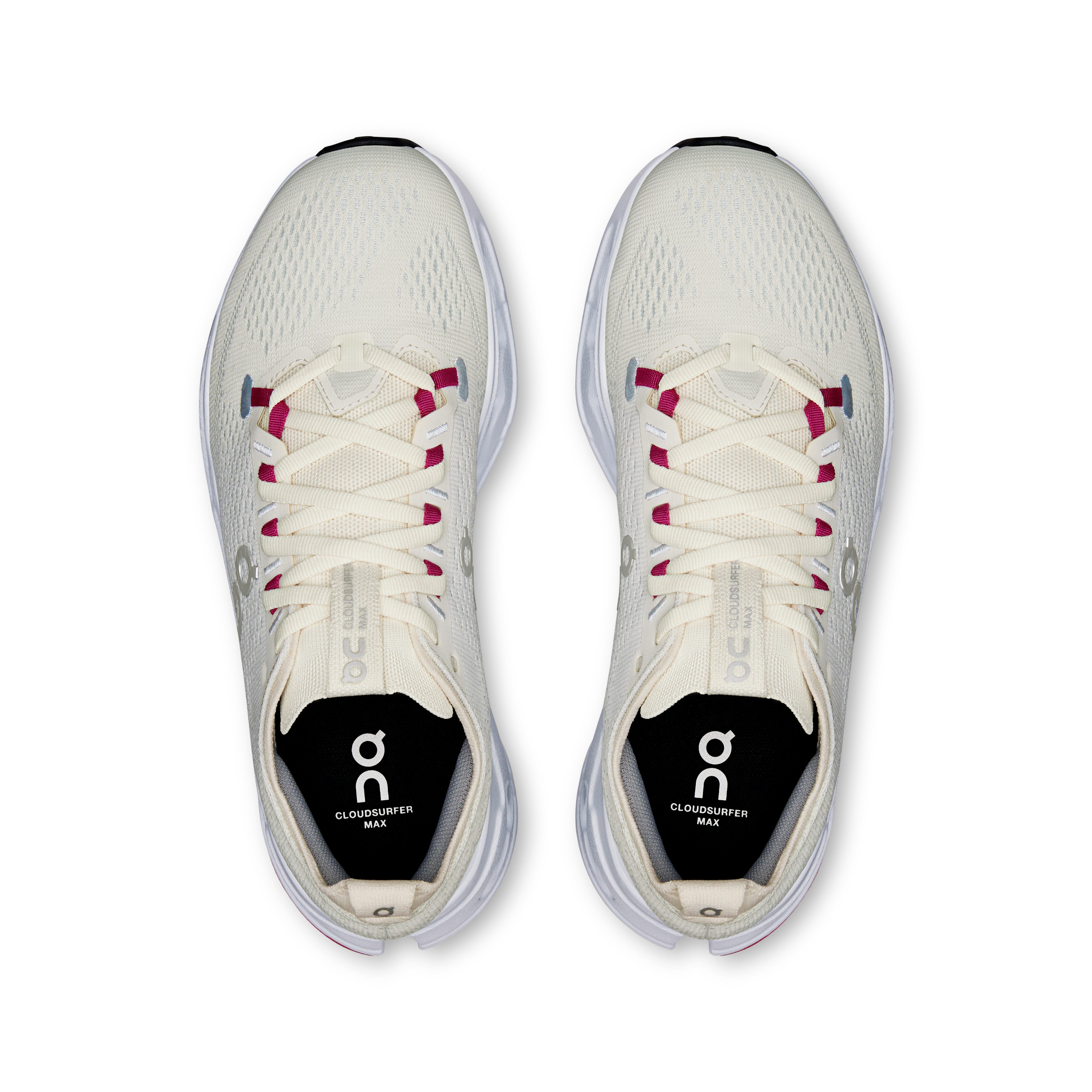 On Cloudsurfer Max Ivory & Arctic Women Road running Shoes