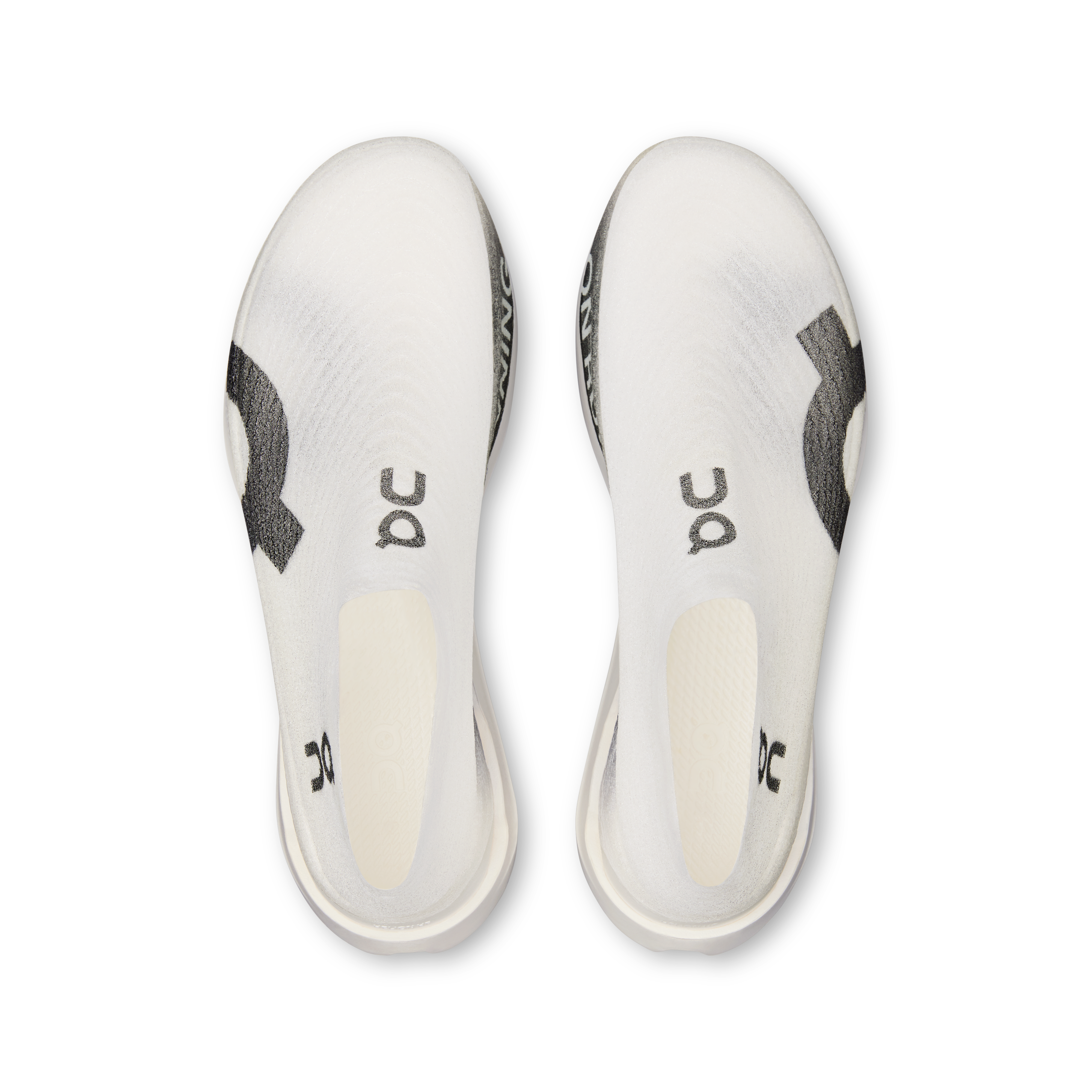 On Cloudboom Strike LS White & Black Unisex Road running Shoes